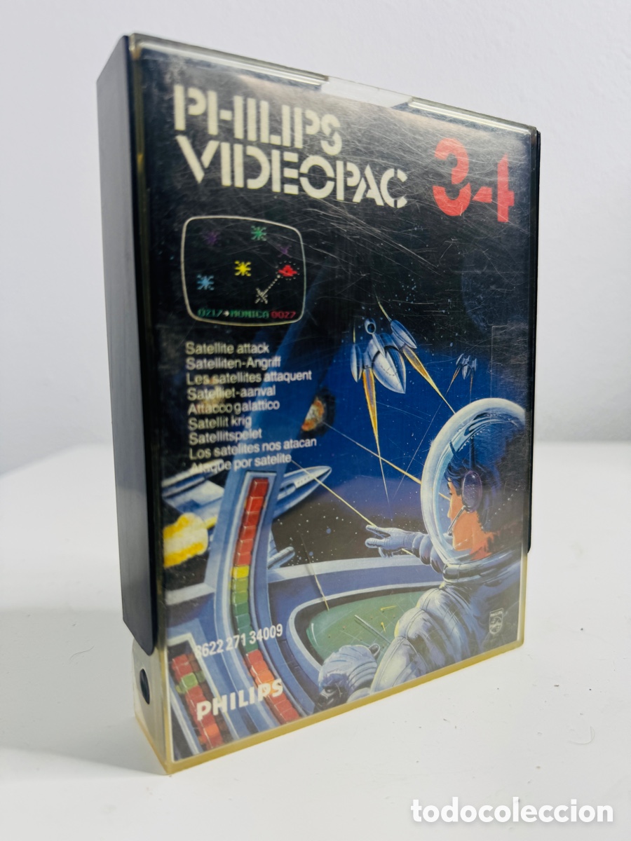 Videojuegos y consolas: Satellite Attack - Philips Videopac 34 - Foto 4