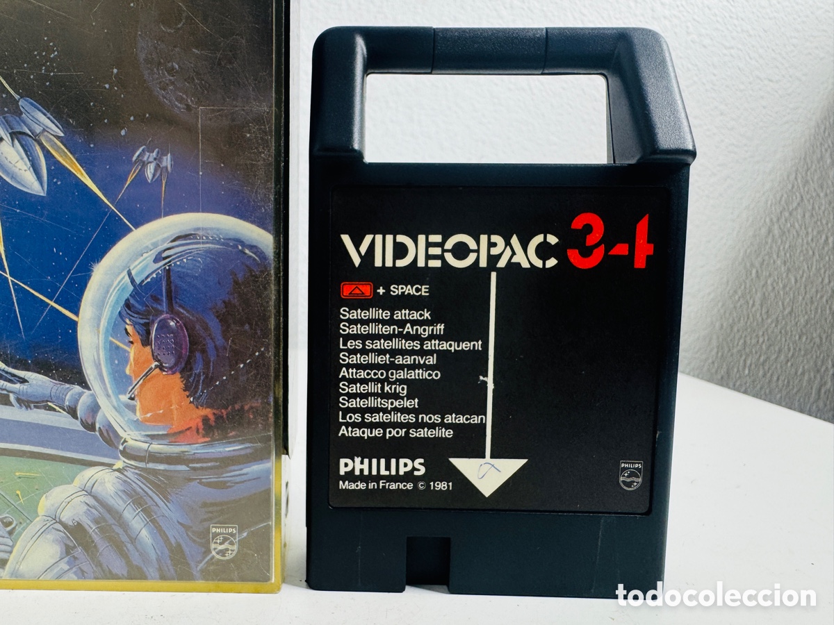 Videojuegos y consolas: Satellite Attack - Philips Videopac 34 - Foto 6