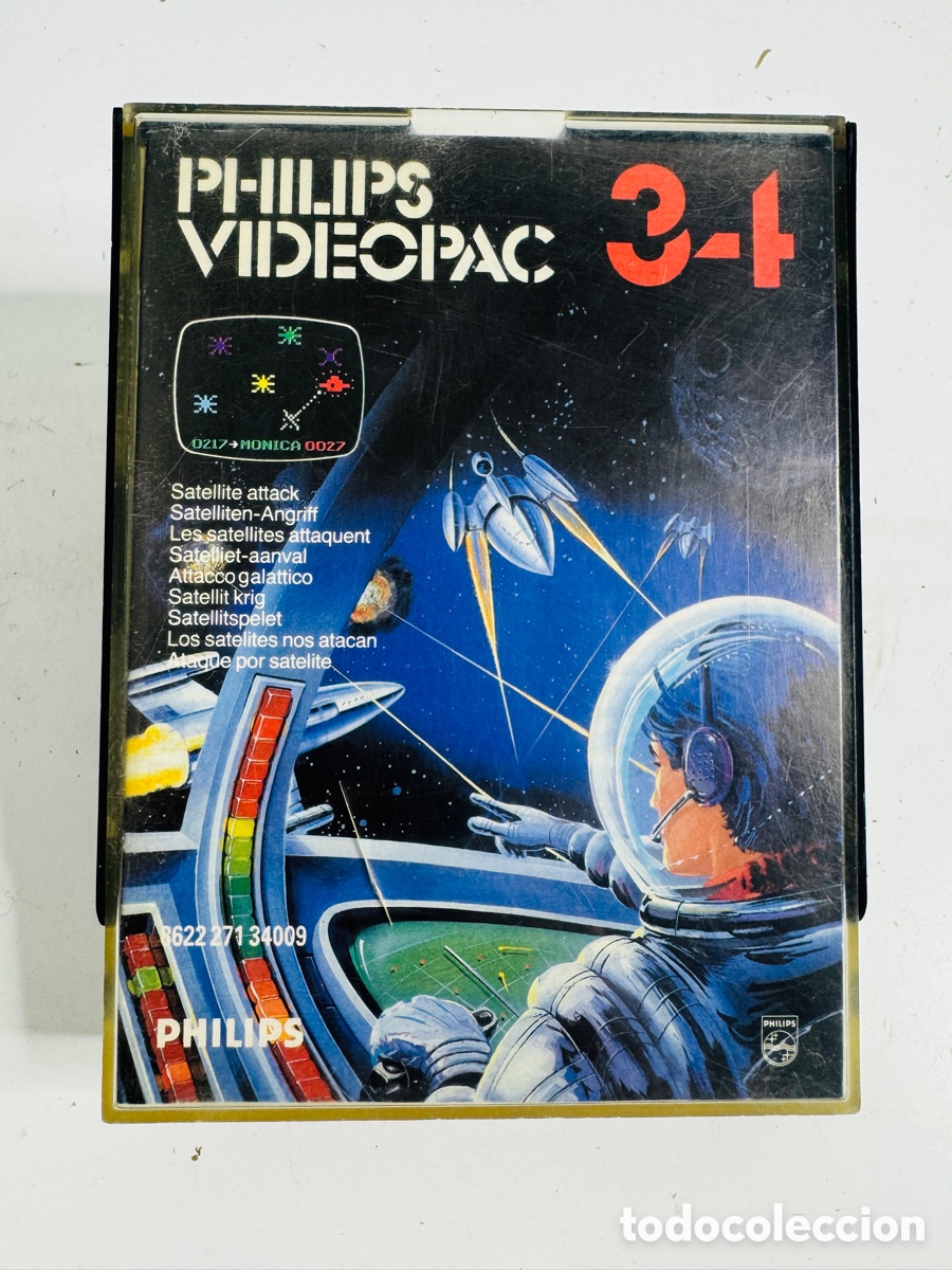 Videojuegos y consolas: Satellite Attack - Philips Videopac 34 - Foto 1