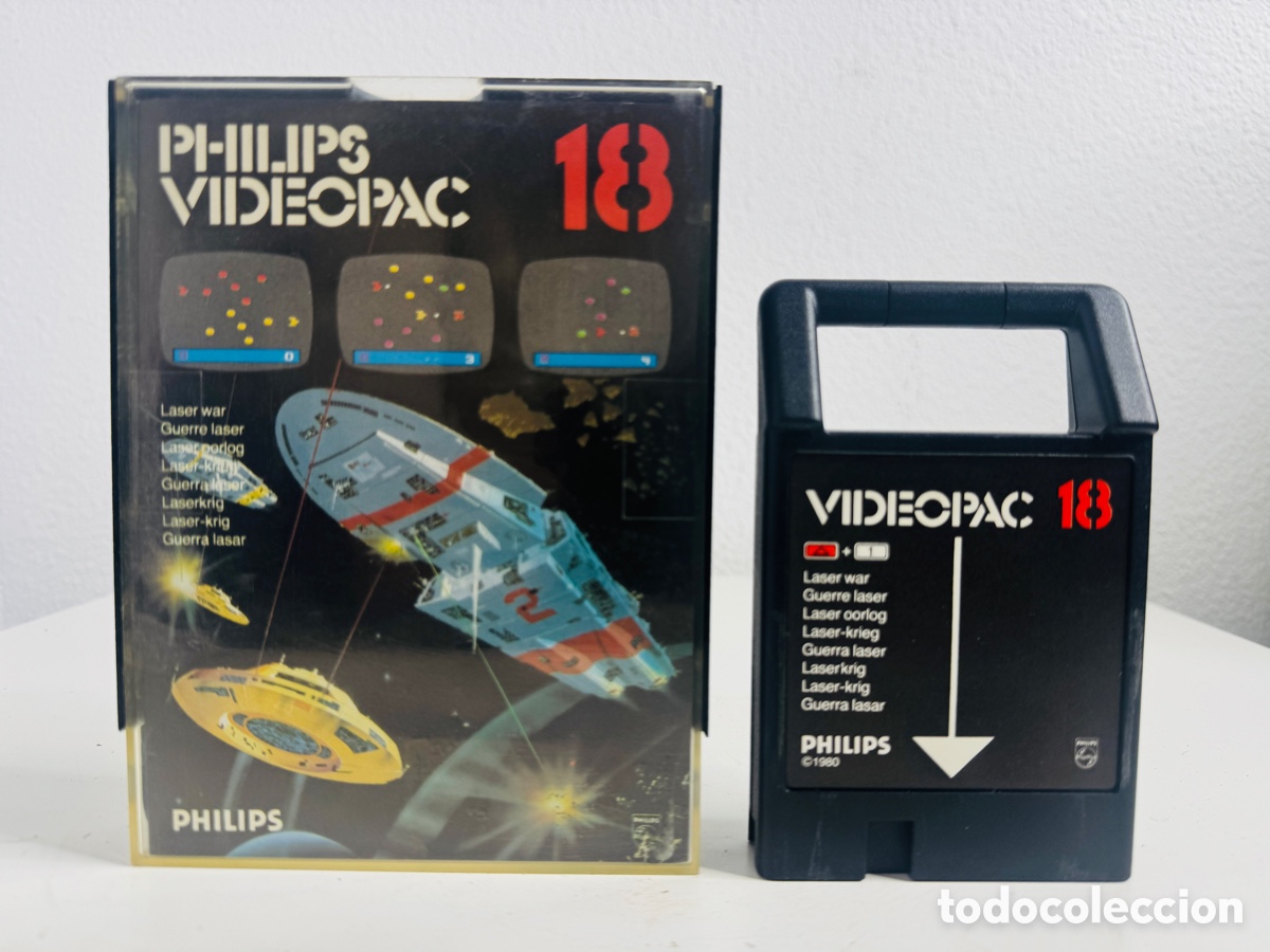 Videojuegos y consolas: Philips Videopac Laser War 1980 - Foto 2