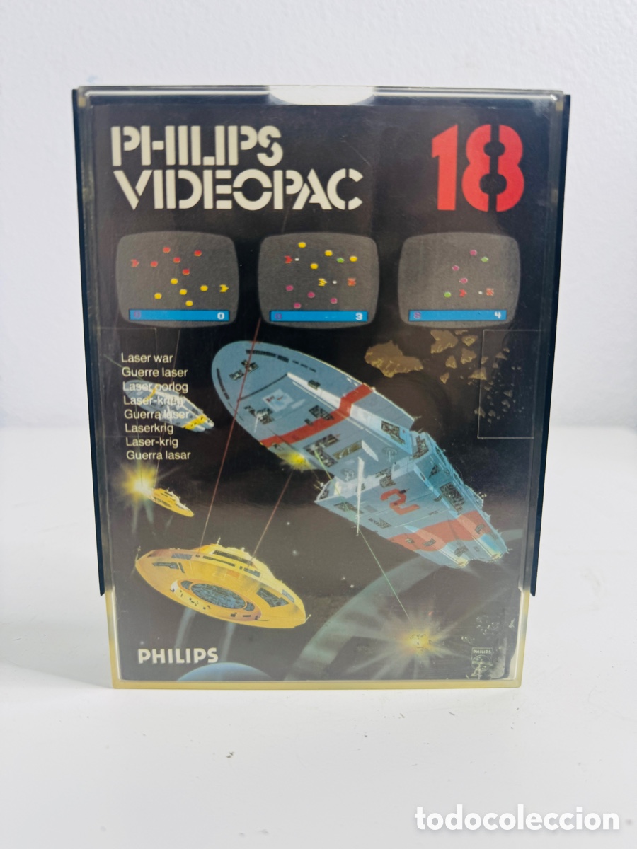 Videojuegos y consolas: Philips Videopac Laser War 1980 - Foto 3