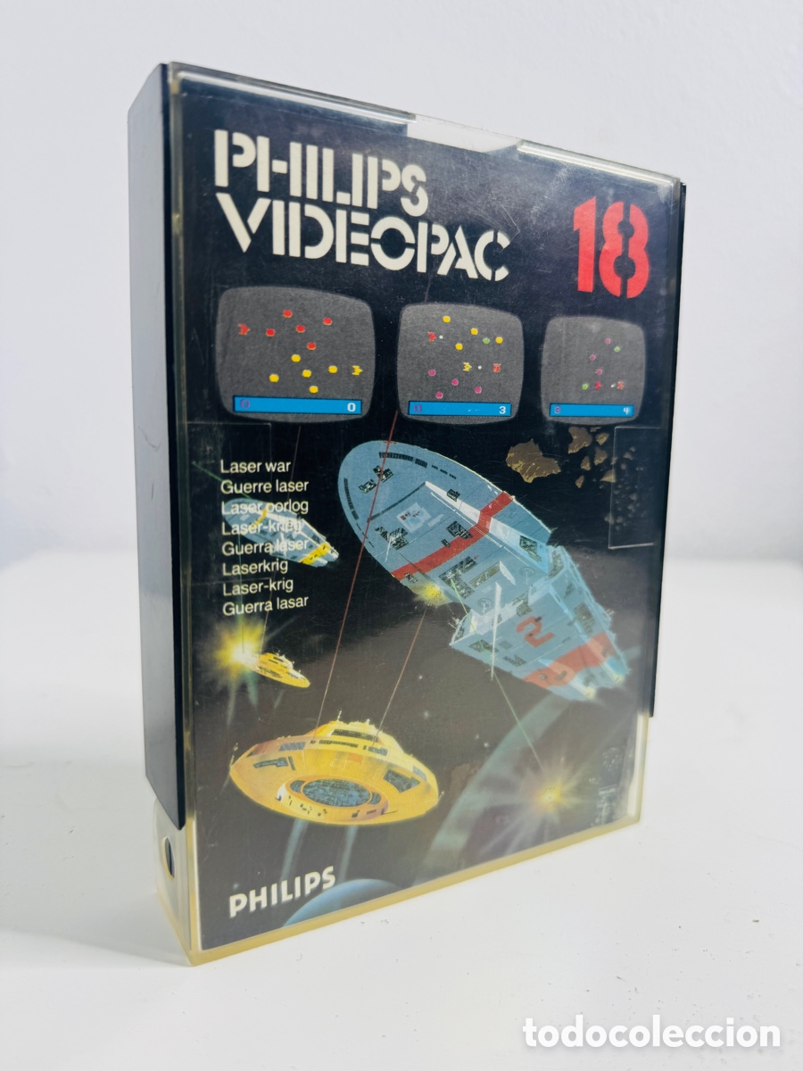 Videojuegos y consolas: Philips Videopac Laser War 1980 - Foto 4