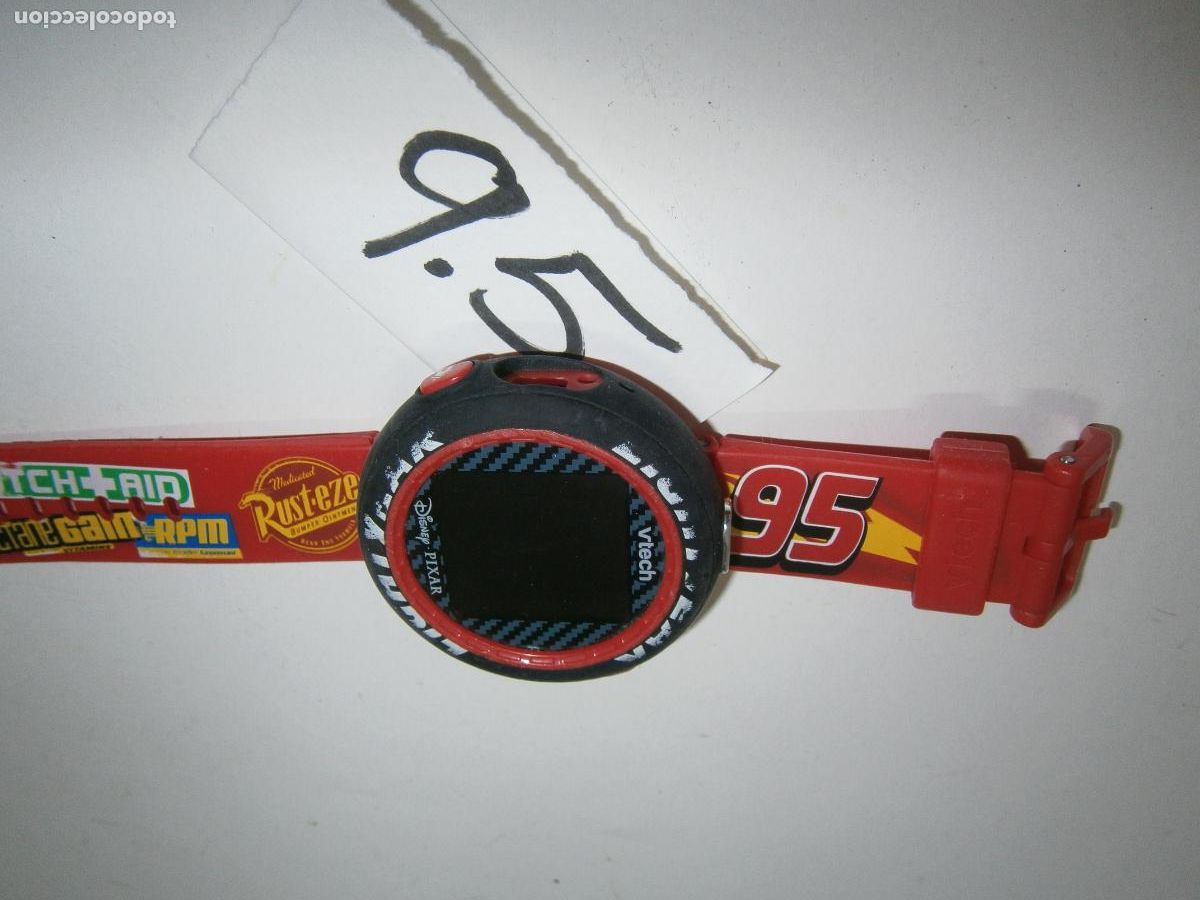 Videojuegos y consolas: RELOJ CONSOLA VTECH CARS - Foto 3
