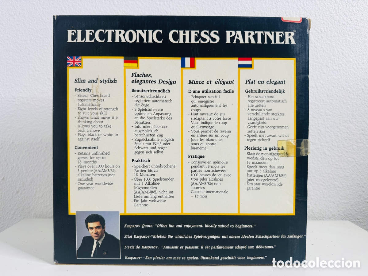 Videojuegos y consolas: Kasparov Chess Computer 1988 - Foto 5