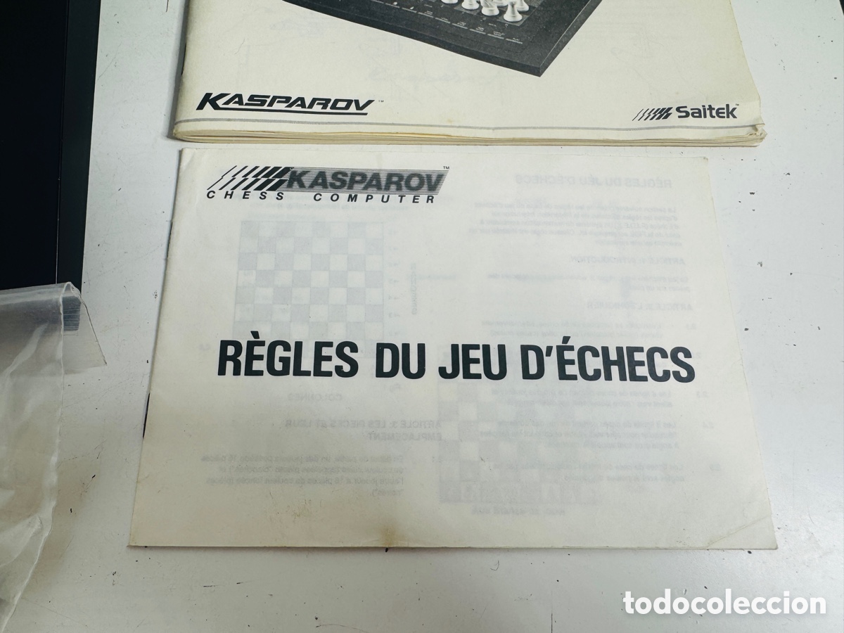Videojuegos y consolas: Kasparov Chess Computer 1988 - Foto 8