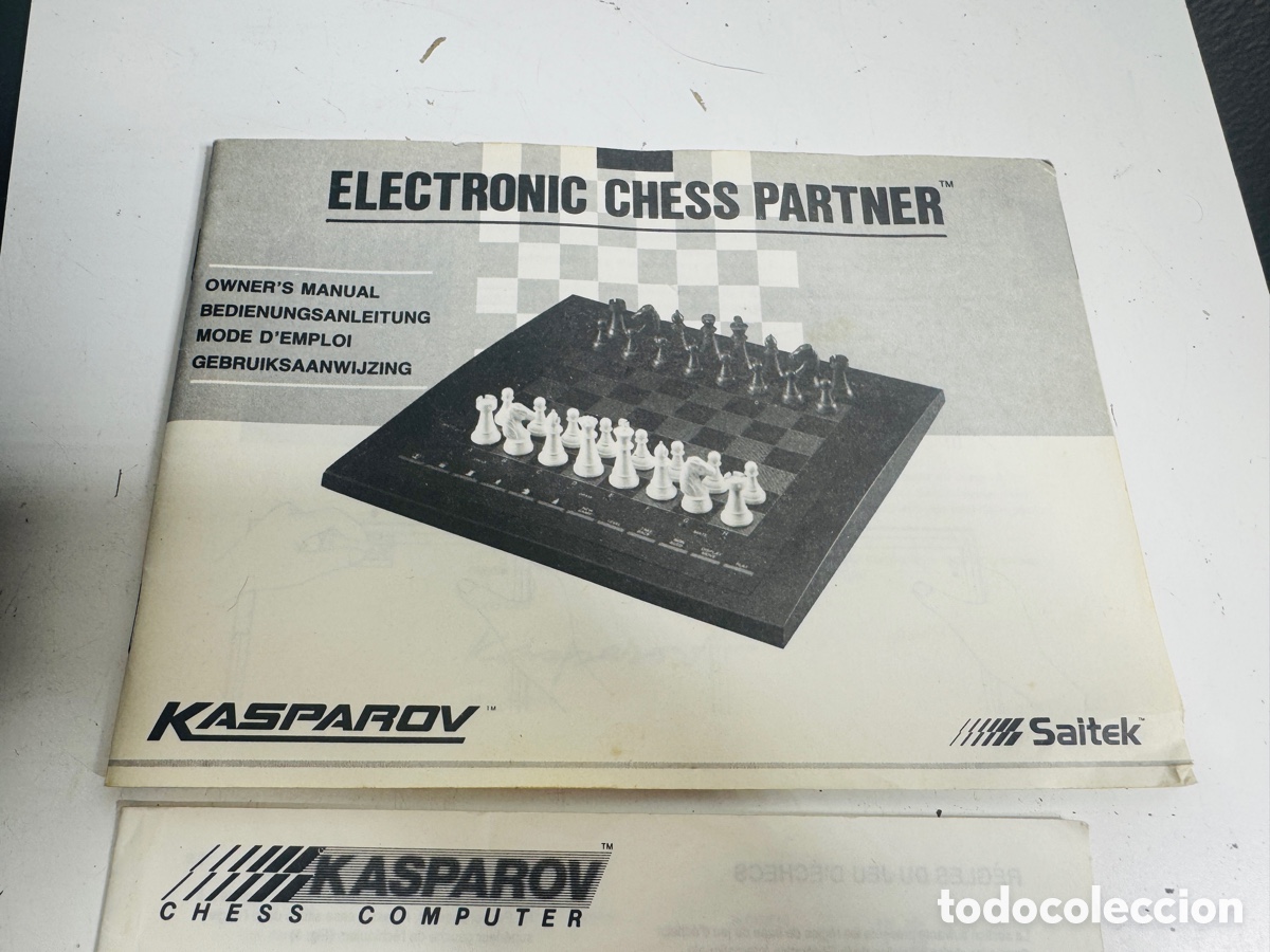 Videojuegos y consolas: Kasparov Chess Computer 1988 - Foto 9