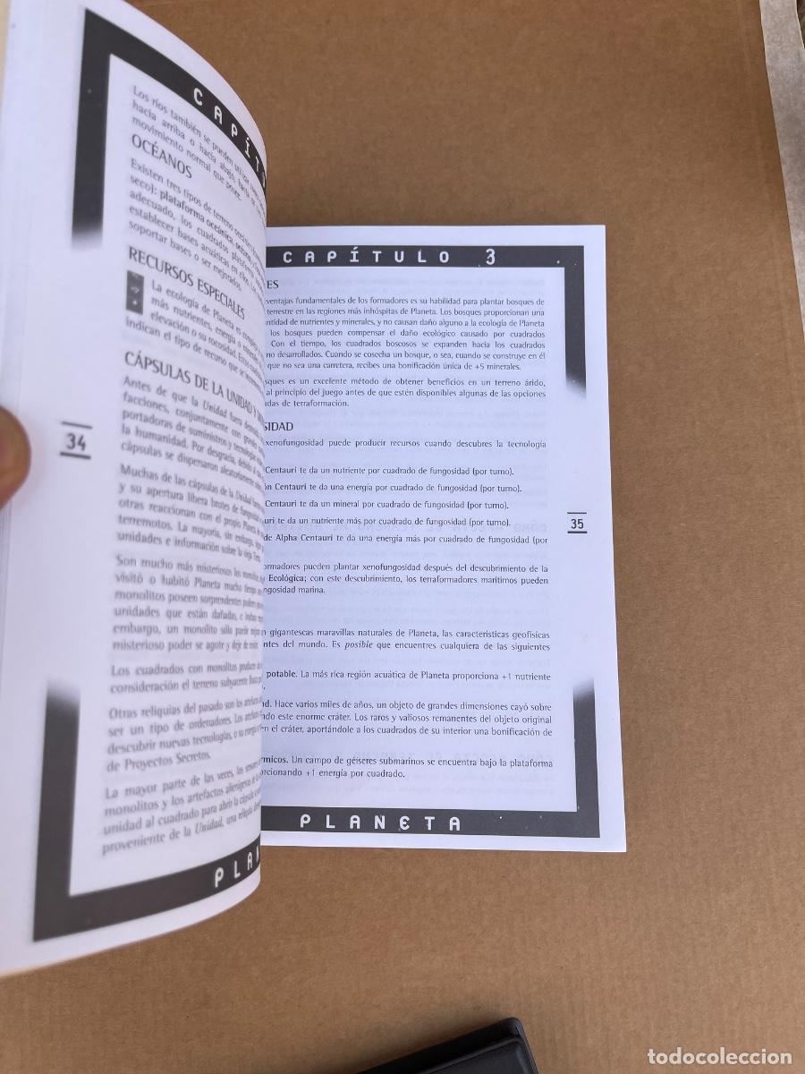 Videojuegos y consolas: Sid Meiers Alpha Centauri Manual - Foto 4