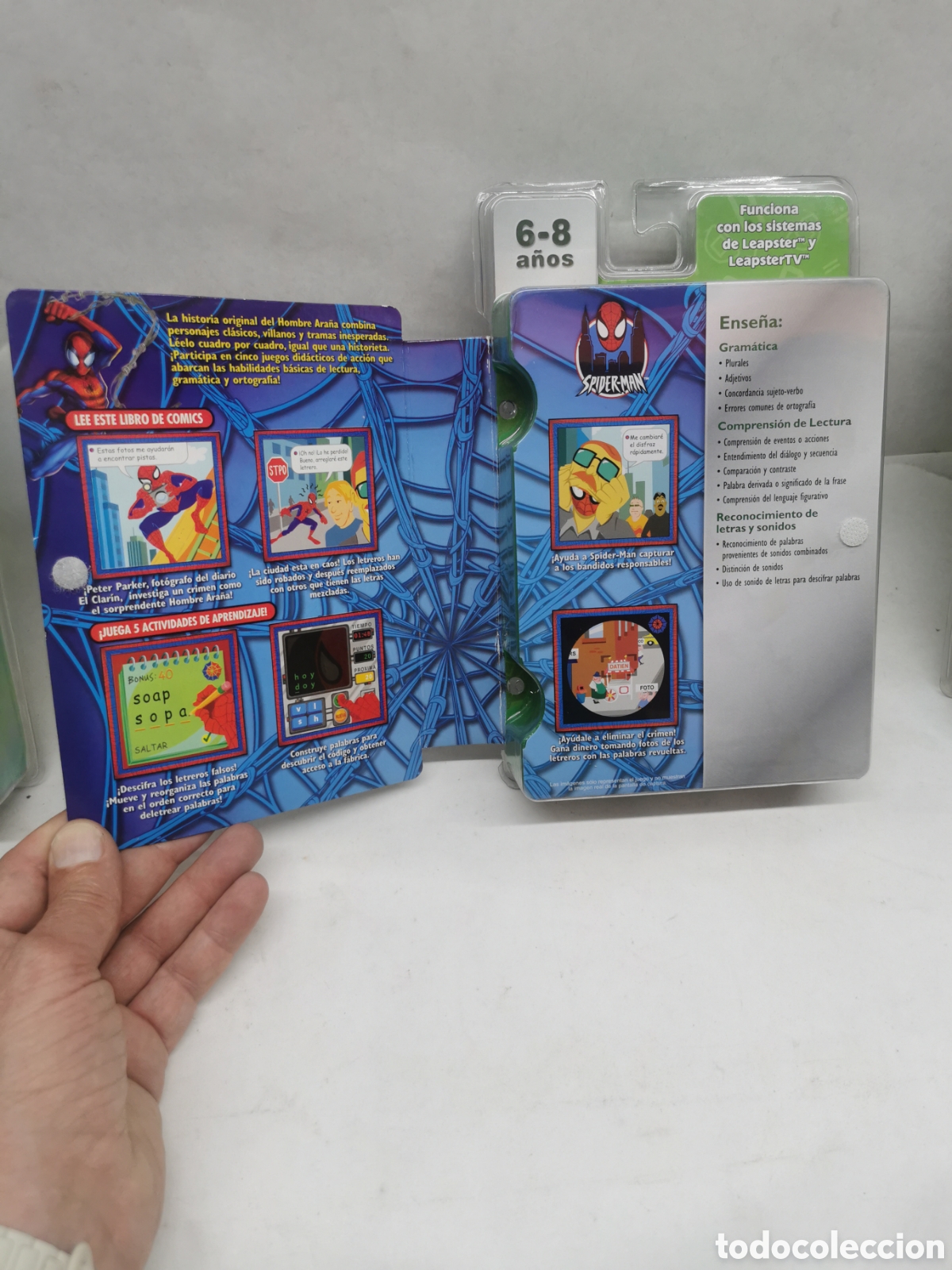 Videojuegos y consolas: Leapster juego Spiderman - Foto 2