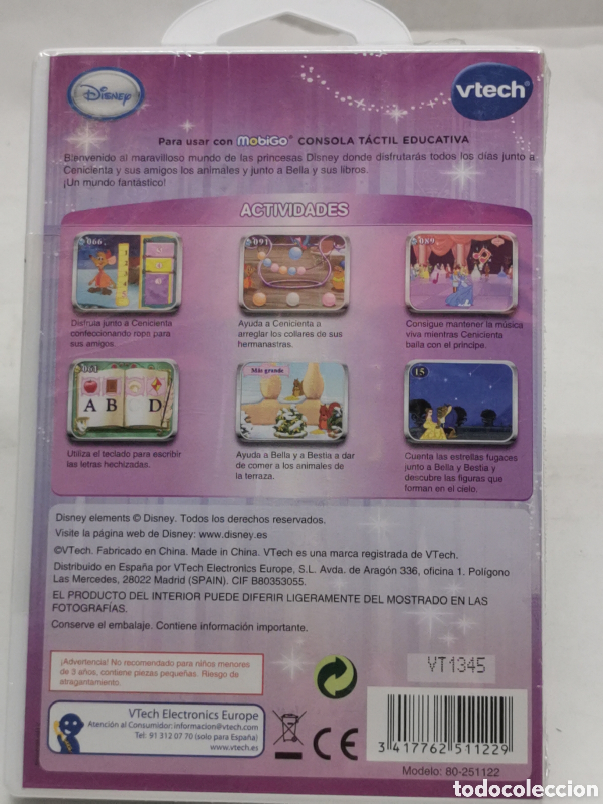 Videojuegos y consolas: Consola t&aacute;ctil Princesas Disney - Foto 3