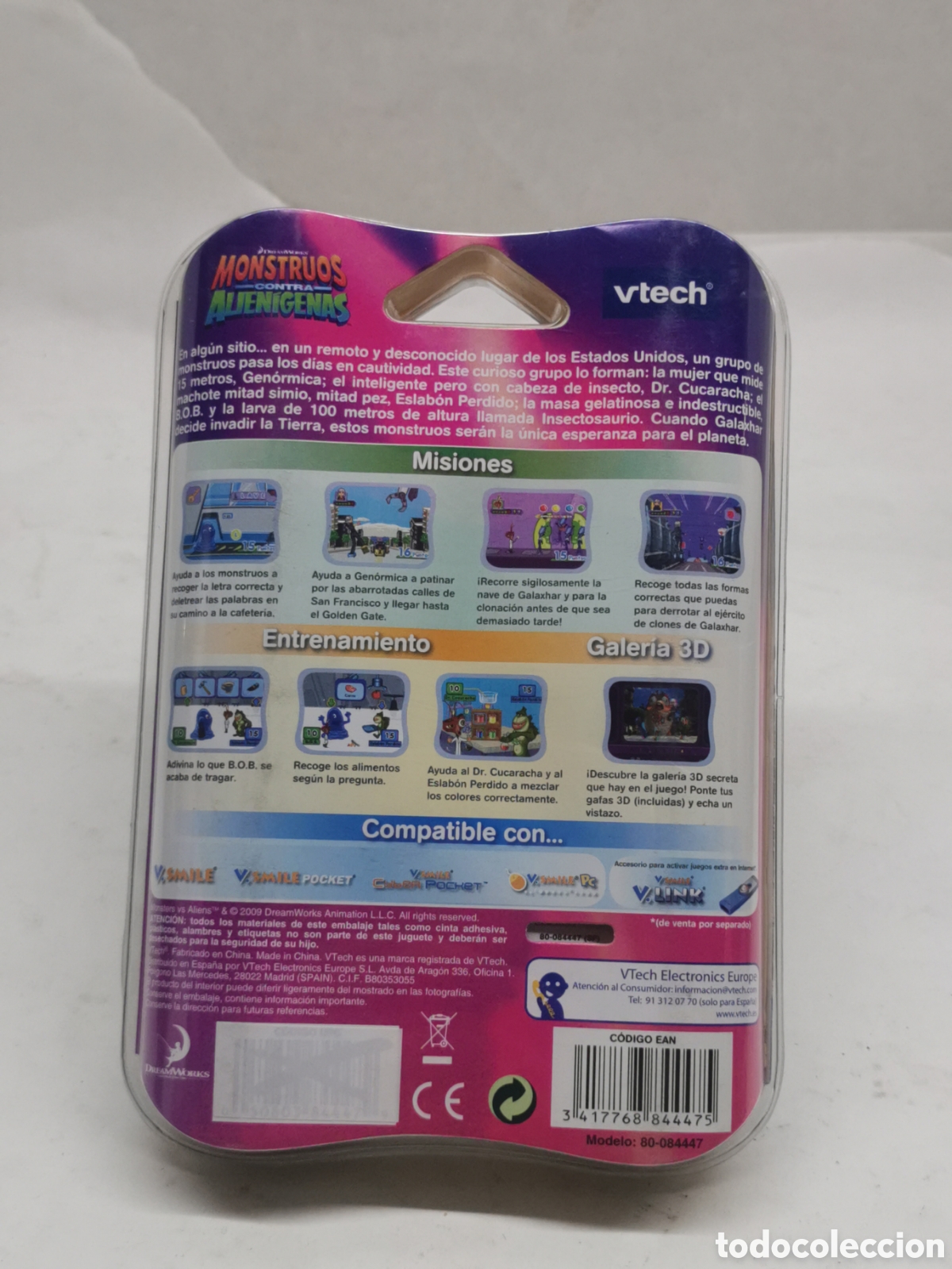 Videojuegos y consolas: Monstruos contra Alien&iacute;genas smile motion - Foto 3