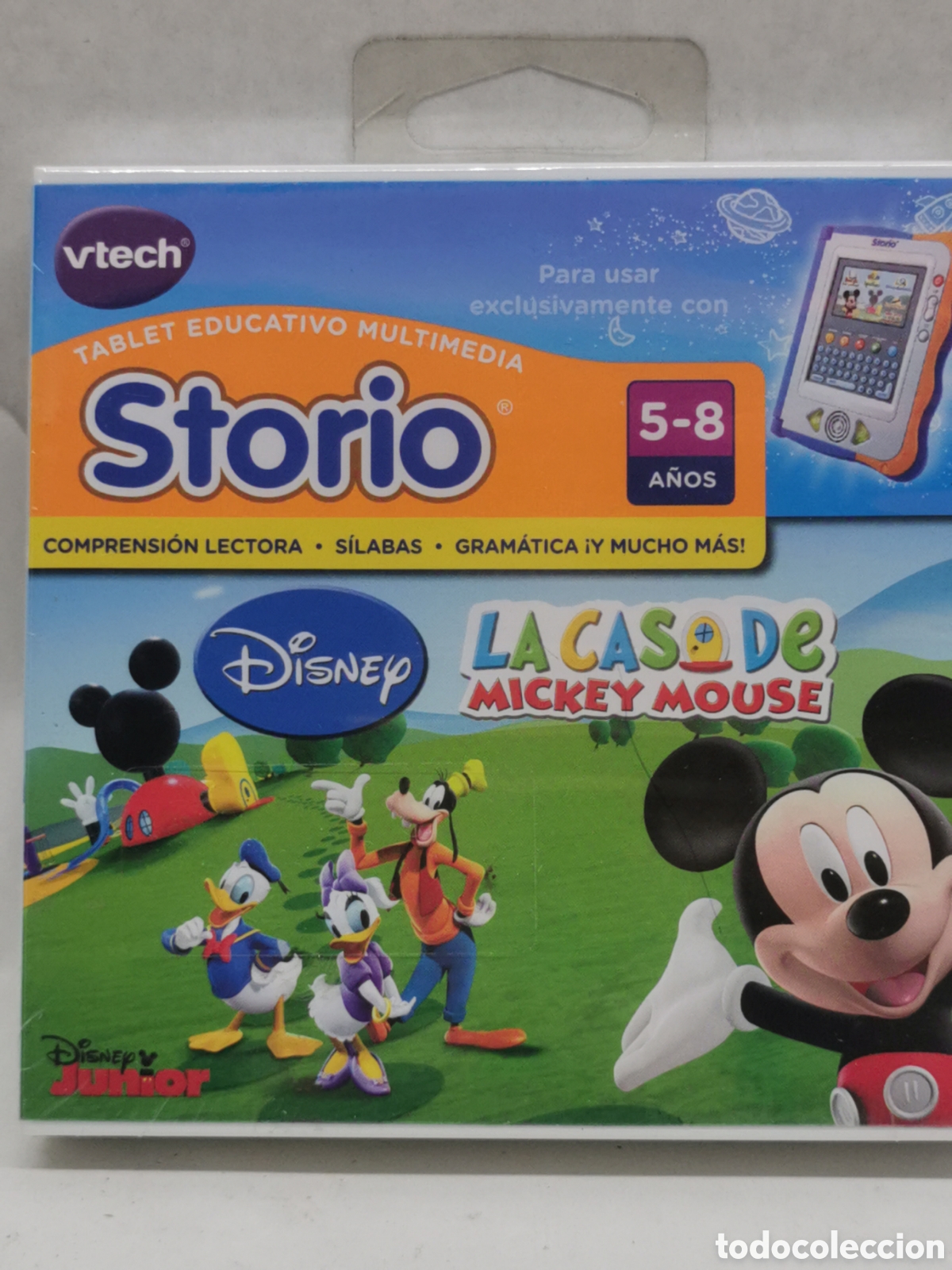 Videojuegos y consolas: Pertenec&iacute;a juego de compresi&oacute;n lectora La Casa de Mickey Mouse - Foto 2
