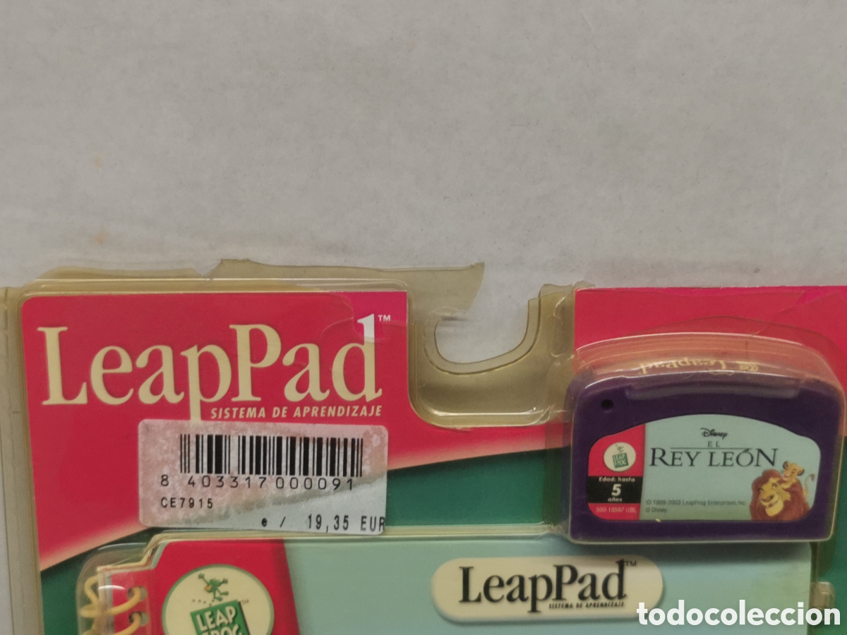Videojuegos y consolas: El Rey Le&oacute;n leap pad - Foto 2