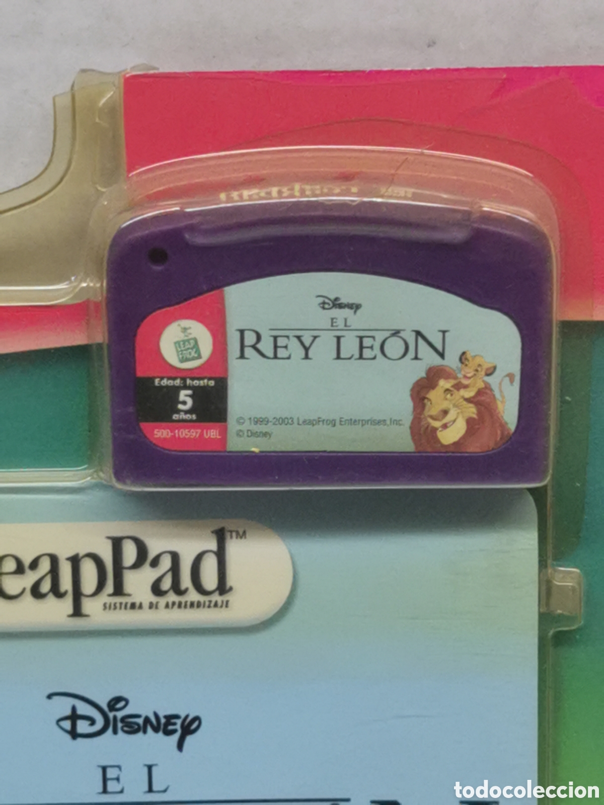 Videojuegos y consolas: El Rey Le&oacute;n leap pad - Foto 3