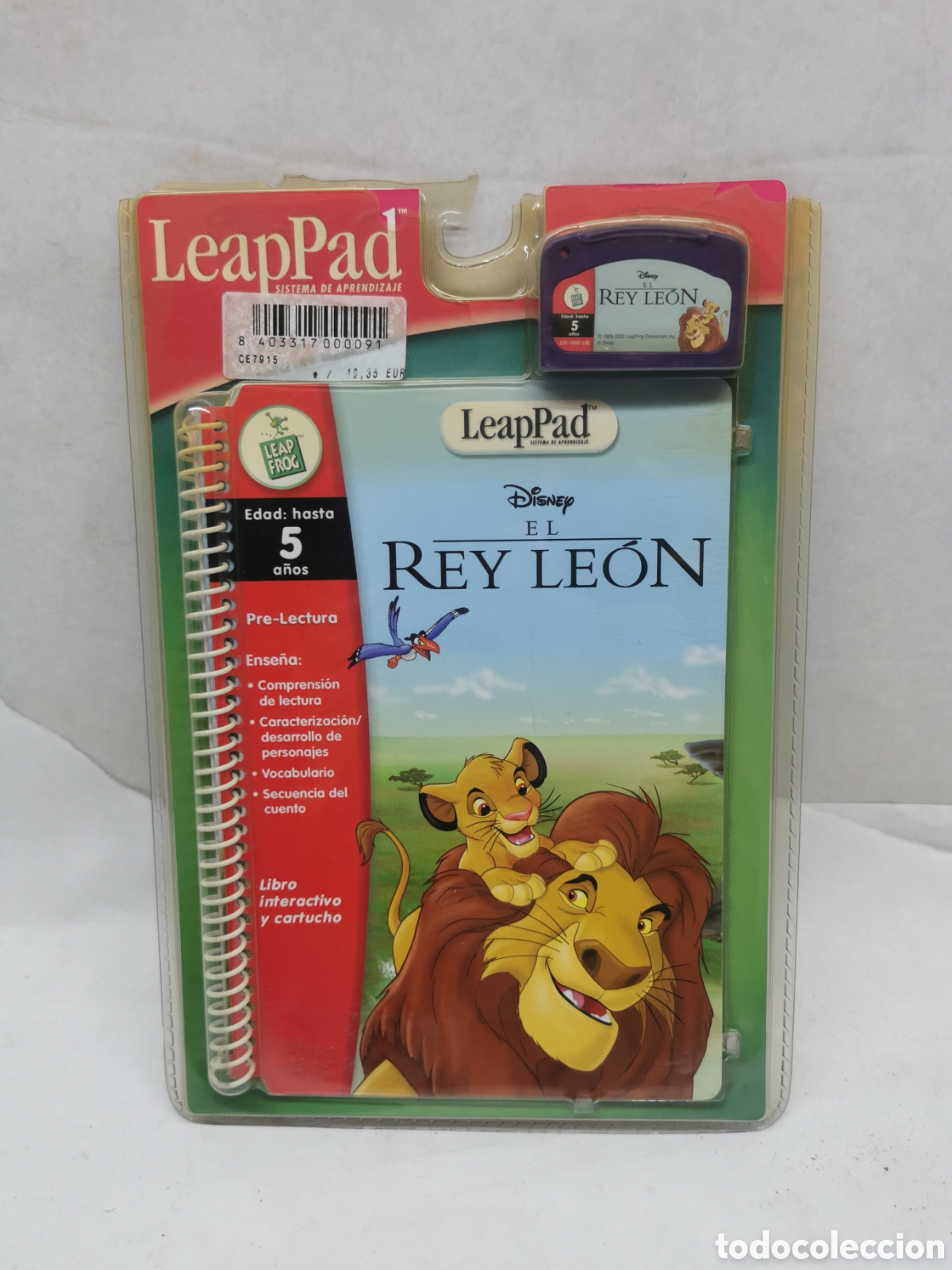 Videojuegos y consolas: El Rey Le&oacute;n leap pad - Foto 1