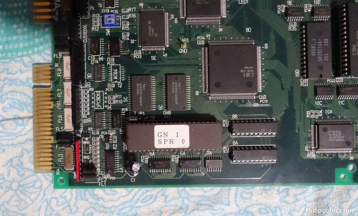 Videojuegos y consolas: POINT BLANK (GUN BULLET). NAMCO. PLACA ARCADE JAMMA ORIGINAL. - Foto 2
