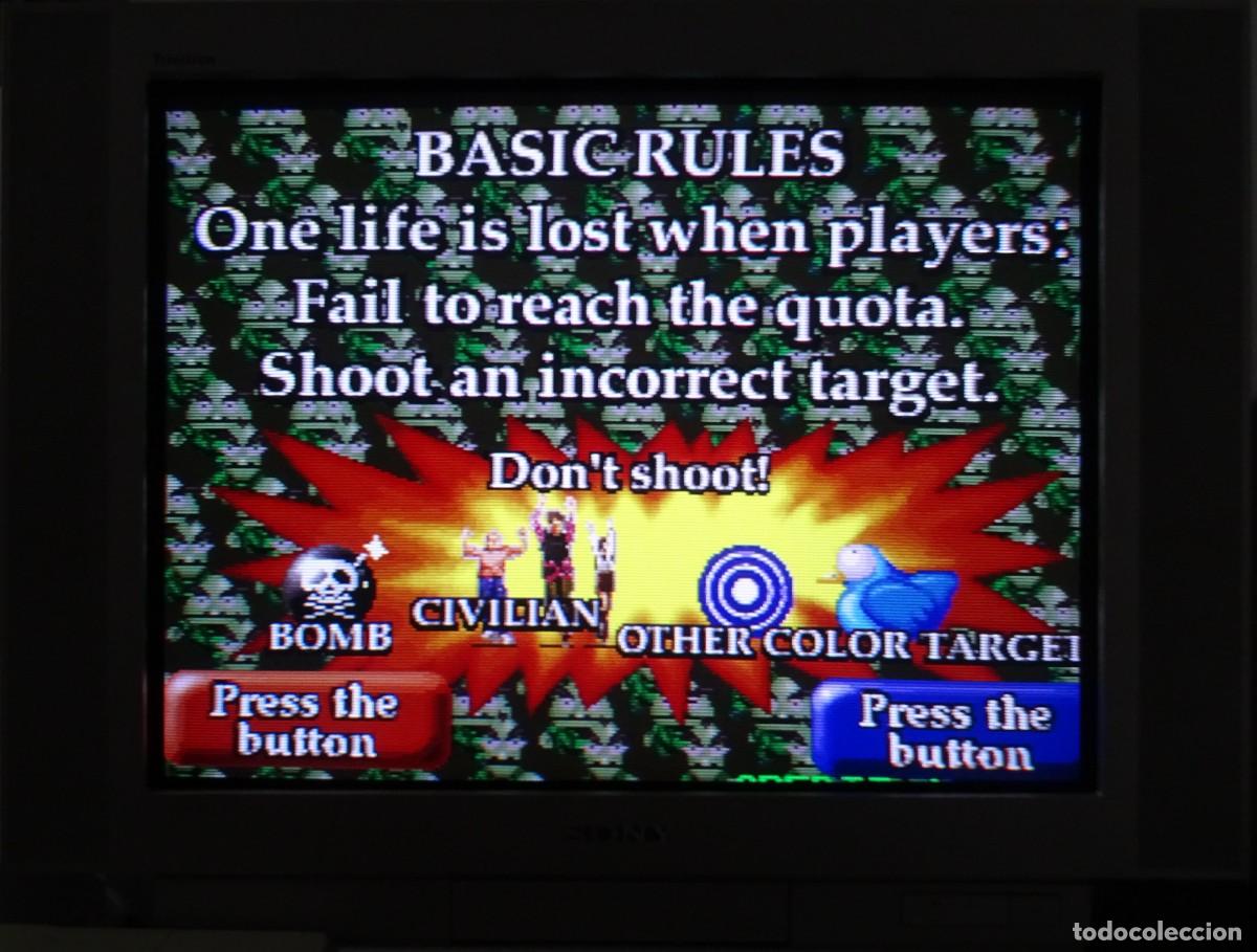 Videojuegos y consolas: POINT BLANK (GUN BULLET). NAMCO. PLACA ARCADE JAMMA ORIGINAL. - Foto 15