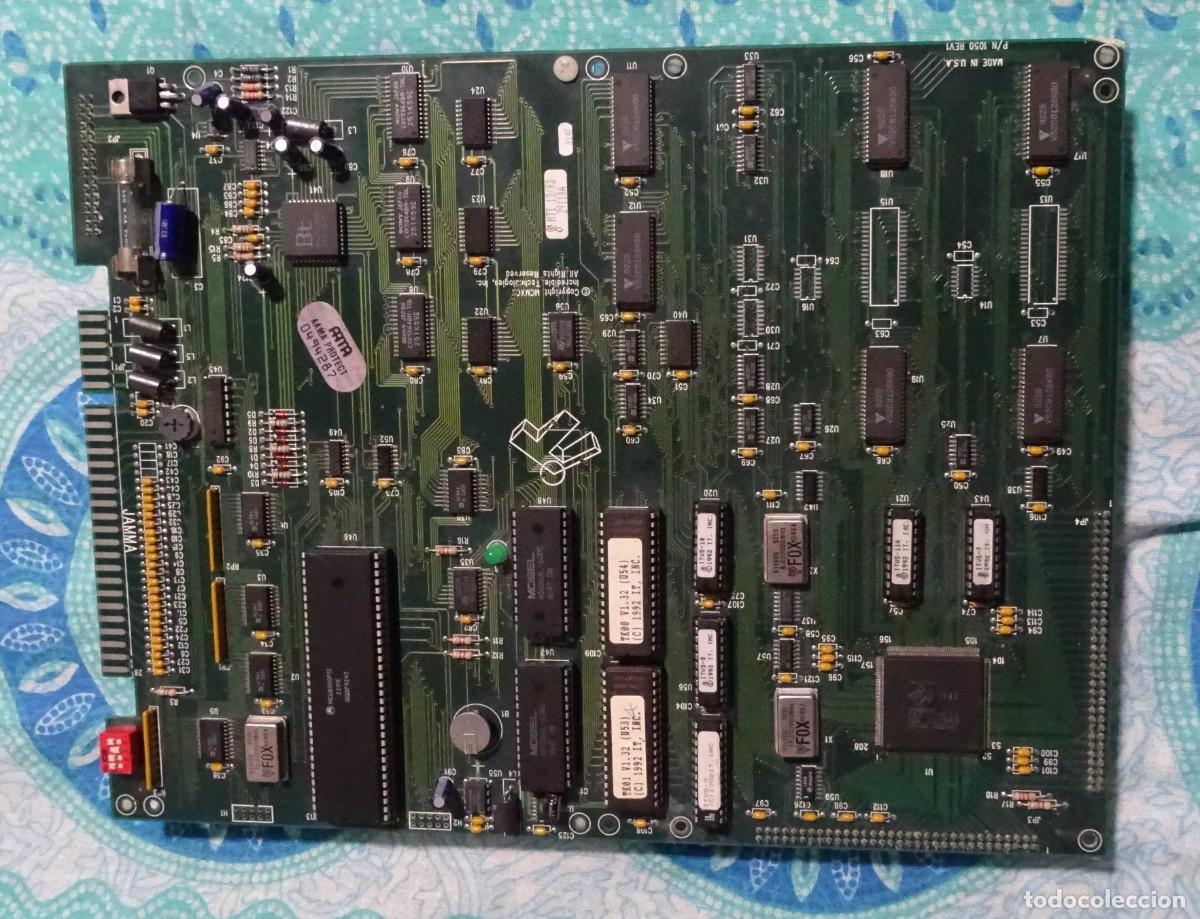 Videojuegos y consolas: TIME KILLERS (TIMEKILLERS) + MANUAL + MARQUESINA. STRATA. PLACA ARCADE JAMMA ORIGINAL. - Foto 4