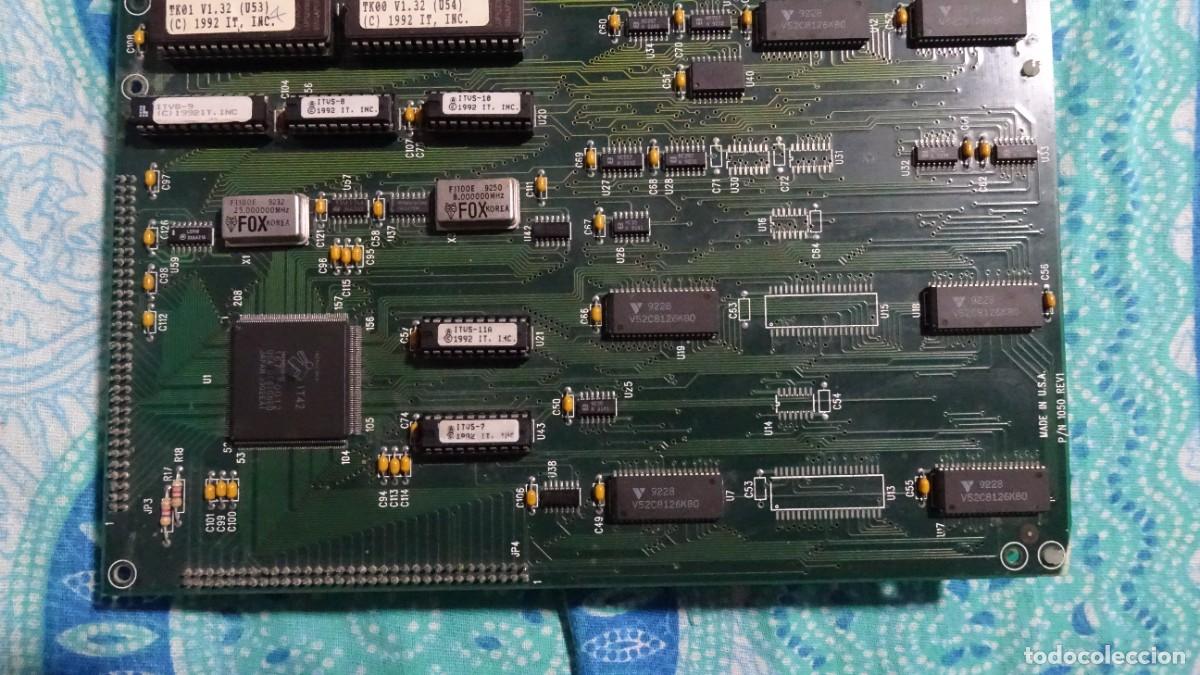 Videojuegos y consolas: TIME KILLERS (TIMEKILLERS) + MANUAL + MARQUESINA. STRATA. PLACA ARCADE JAMMA ORIGINAL. - Foto 5