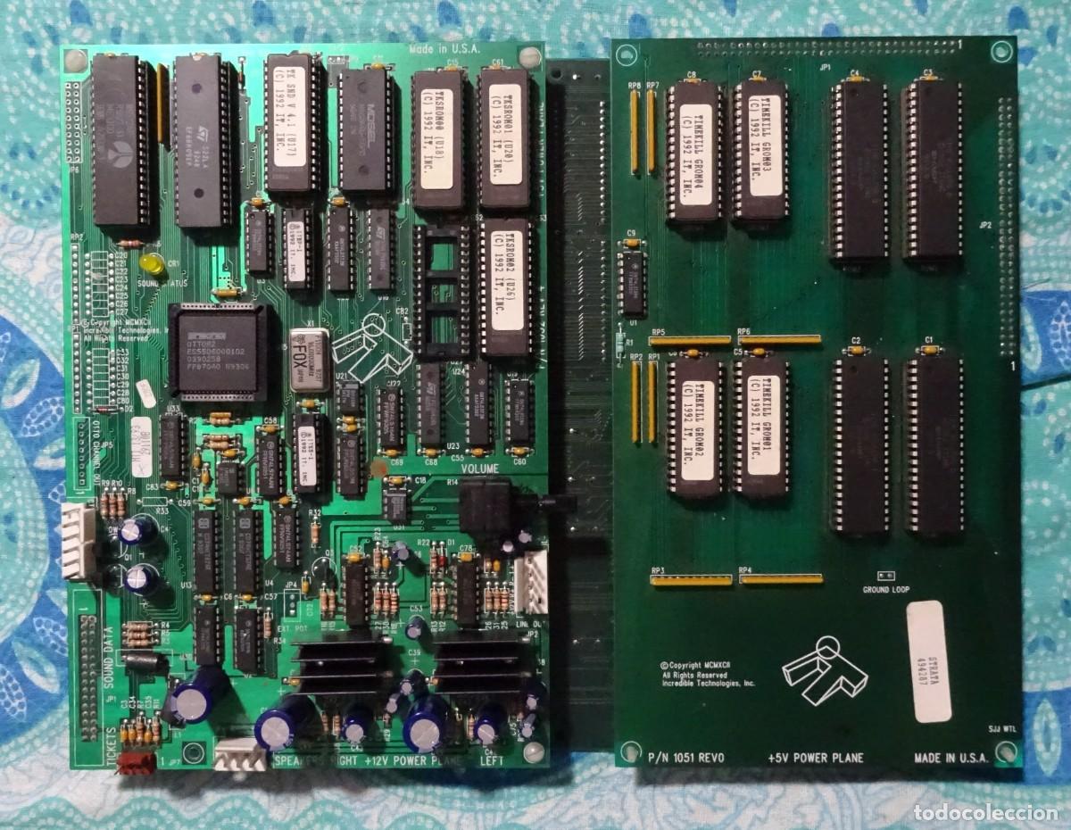 Videojuegos y consolas: TIME KILLERS (TIMEKILLERS) + MANUAL + MARQUESINA. STRATA. PLACA ARCADE JAMMA ORIGINAL. - Foto 9