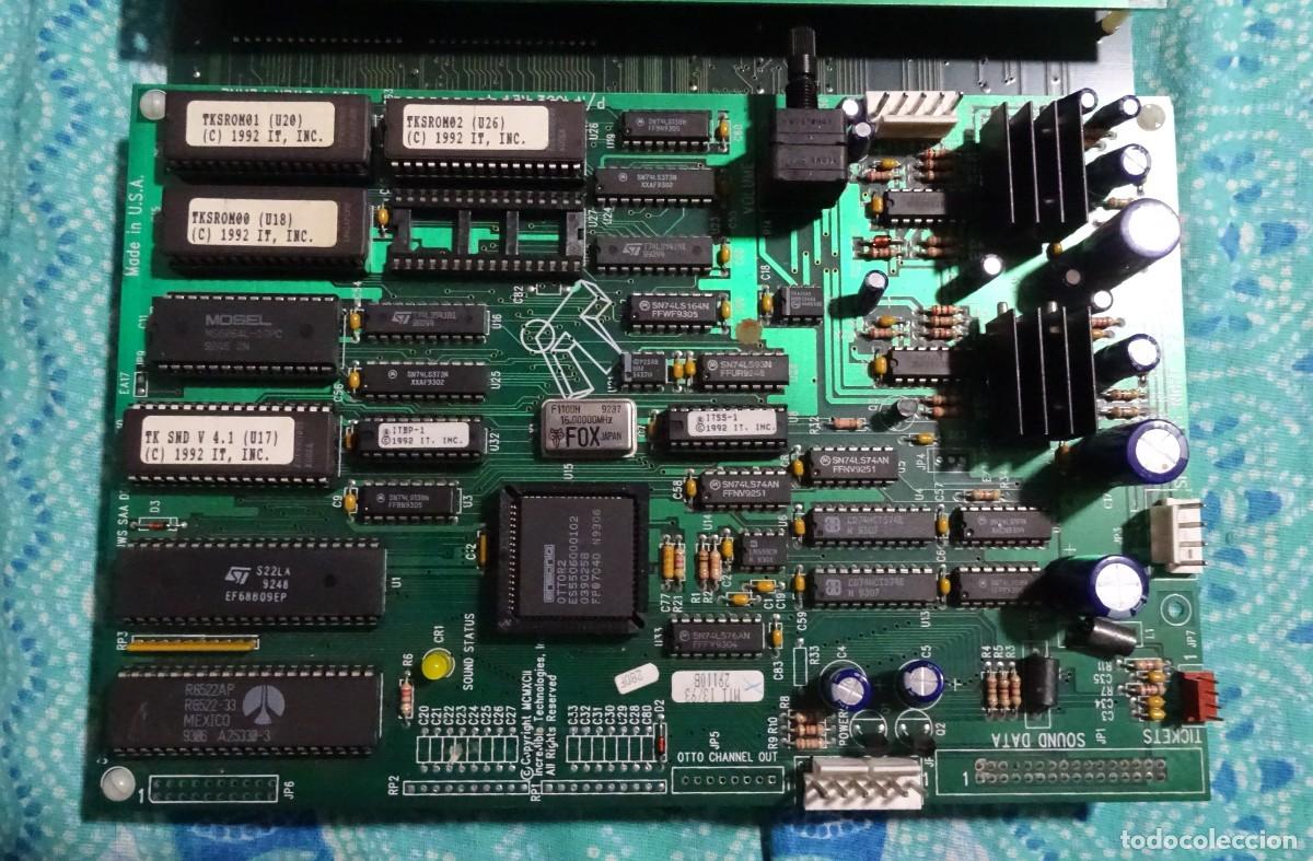Videojuegos y consolas: TIME KILLERS (TIMEKILLERS) + MANUAL + MARQUESINA. STRATA. PLACA ARCADE JAMMA ORIGINAL. - Foto 11