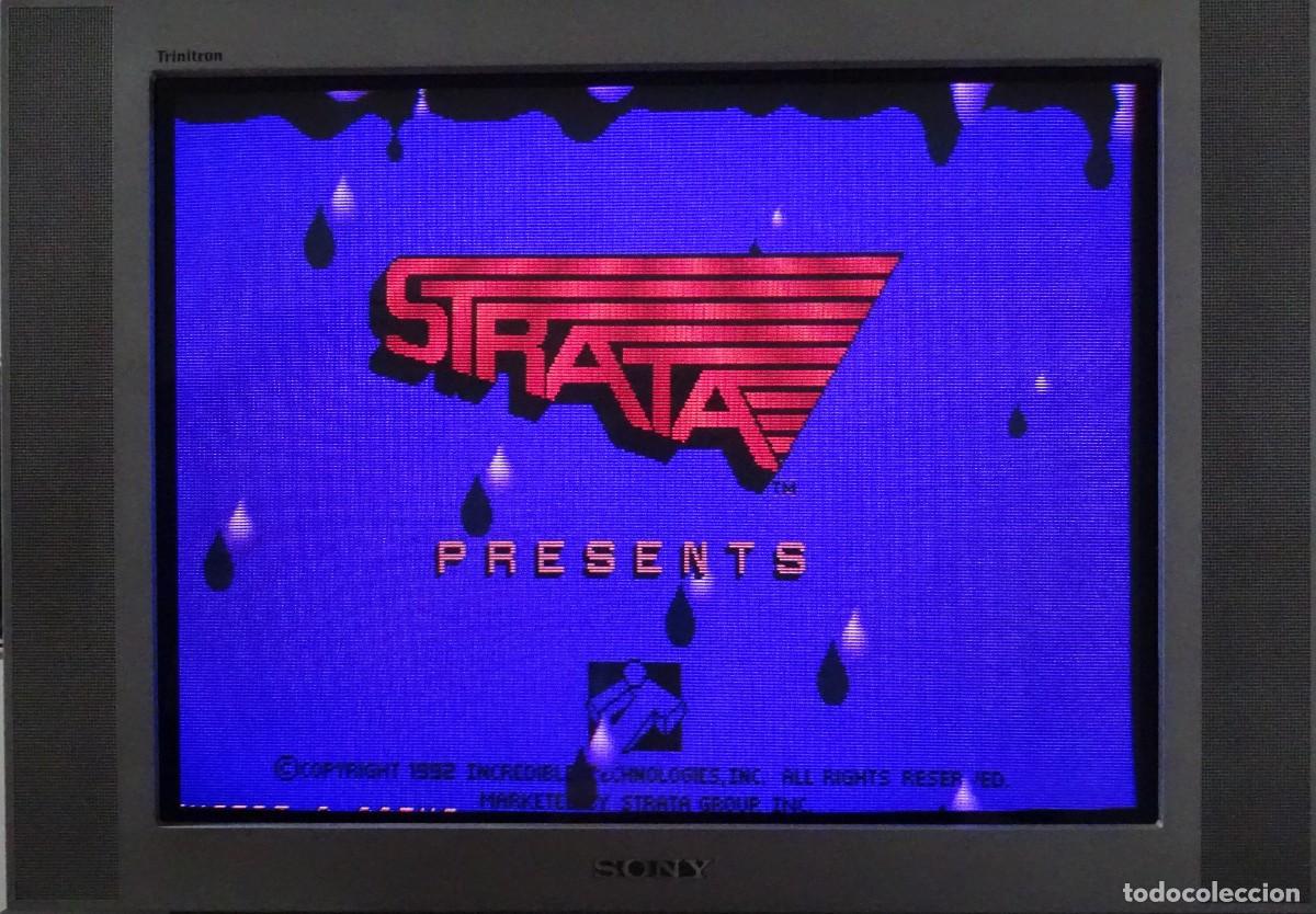 Videojuegos y consolas: TIME KILLERS (TIMEKILLERS) + MANUAL + MARQUESINA. STRATA. PLACA ARCADE JAMMA ORIGINAL. - Foto 14