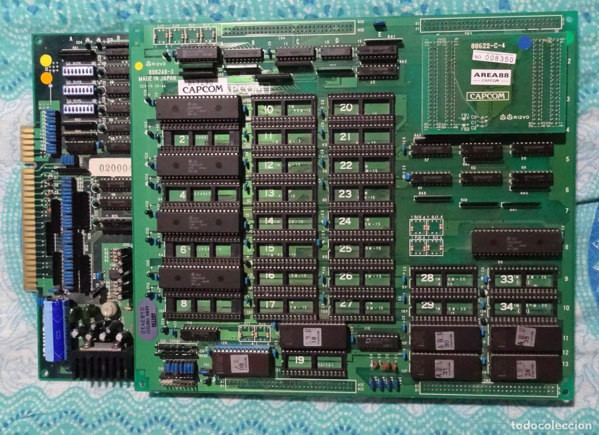 Videojuegos y consolas: U.N. SQUADRON UN SQUADRON (AREA 88). CAPCOM. PLACA ARCADE JAMMA ORIGINAL. - Foto 1