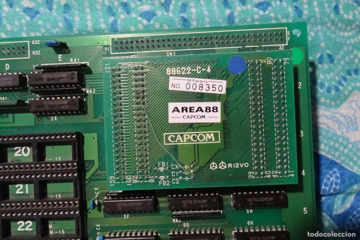 Videojuegos y consolas: U.N. SQUADRON UN SQUADRON (AREA 88). CAPCOM. PLACA ARCADE JAMMA ORIGINAL. - Foto 5