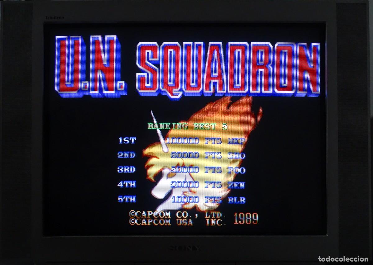 Videojuegos y consolas: U.N. SQUADRON UN SQUADRON (AREA 88). CAPCOM. PLACA ARCADE JAMMA ORIGINAL. - Foto 12