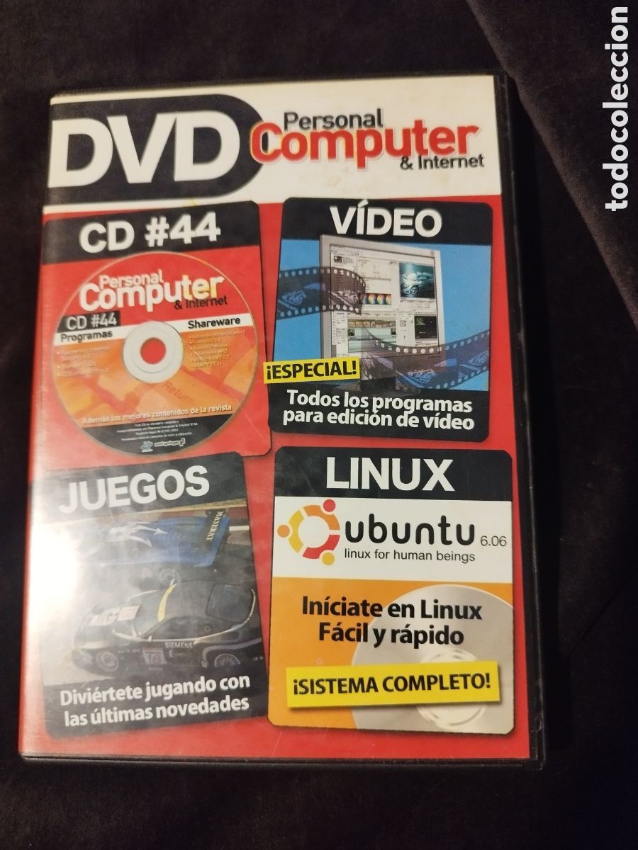 Videojuegos y consolas: Dvd Personal computer & internet CD 44 - Foto 1