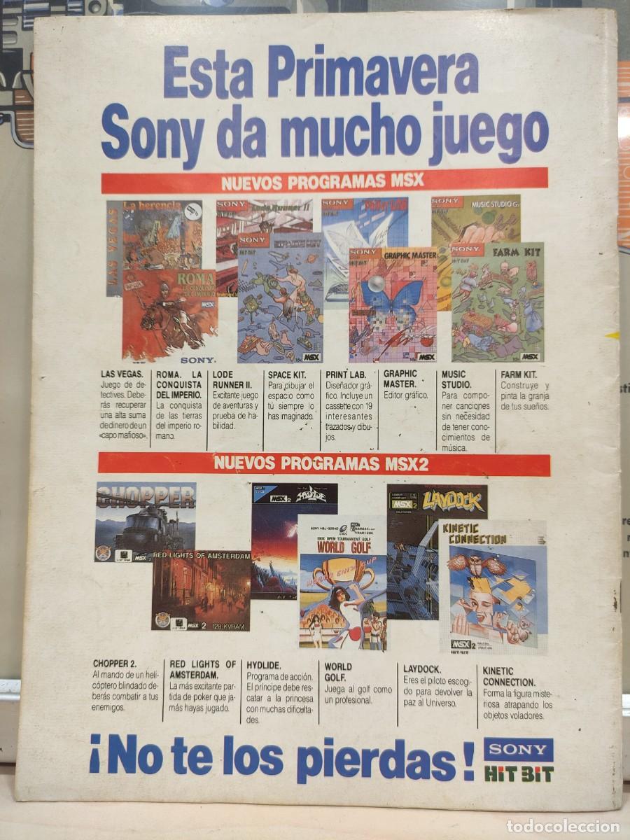 Videojuegos y consolas: Revista MSX extra n 9 1985 - Foto 2
