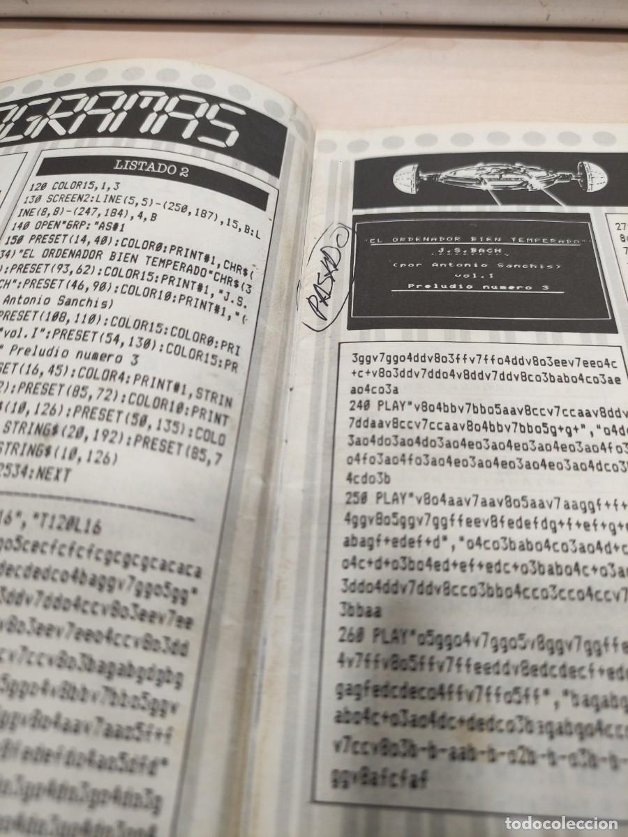 Videojuegos y consolas: Revista MSX extra n 32-33 1987 - Foto 3
