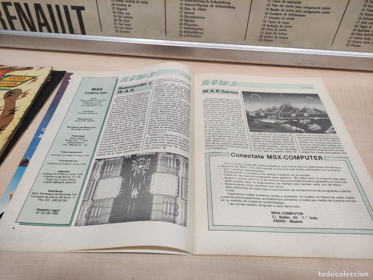 Videojuegos y consolas: Revista MSX computer n 4 - Foto 3