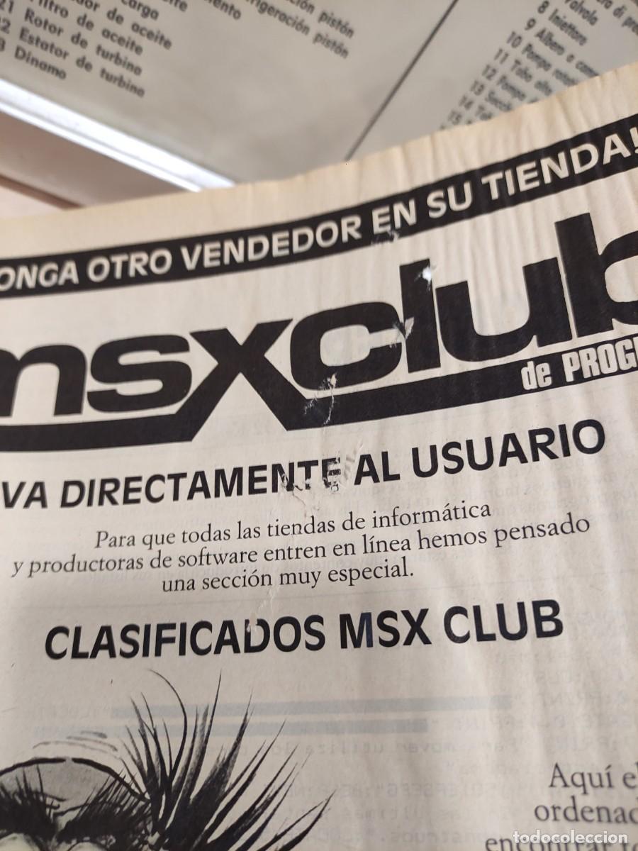 Videojuegos y consolas: Revista MSX club n 1 - Foto 4