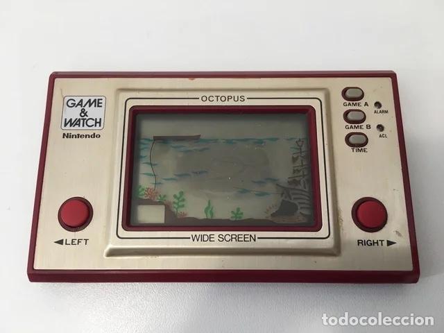 Videojuegos y consolas: Nintendo Game & Watch, 1981 (Octopus) - Foto 1