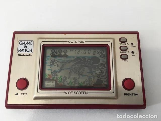 Videojuegos y consolas: Nintendo Game & Watch, 1981 (Octopus) - Foto 4