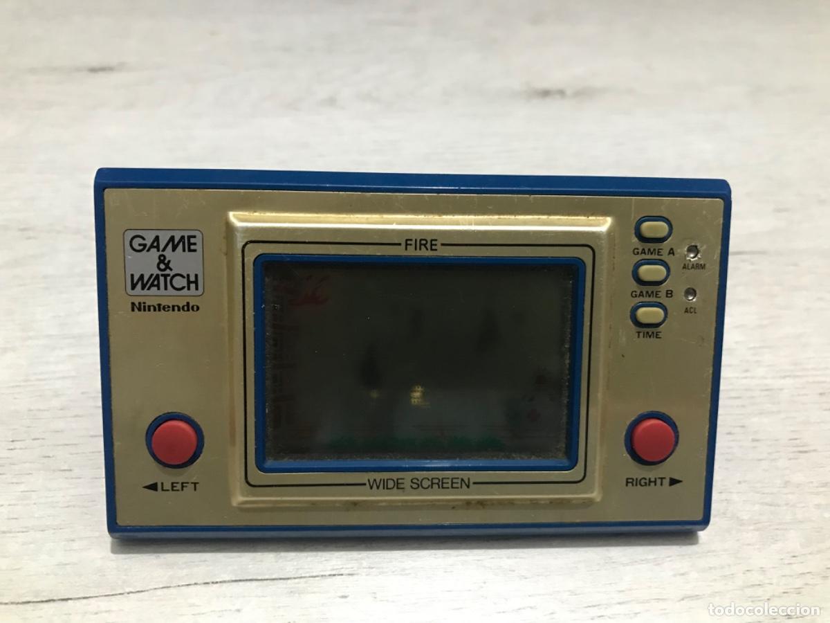 Videojuegos y consolas: Game&watch fire de Nintendo - Foto 5