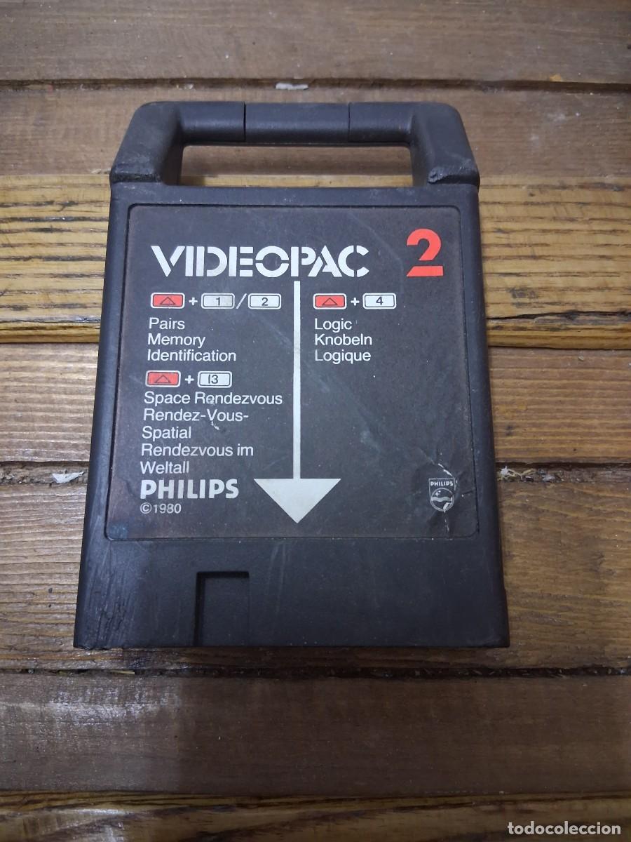 Videojuegos y consolas: Juego Videopac 2 Space Rendezvous Weltall - Foto 1