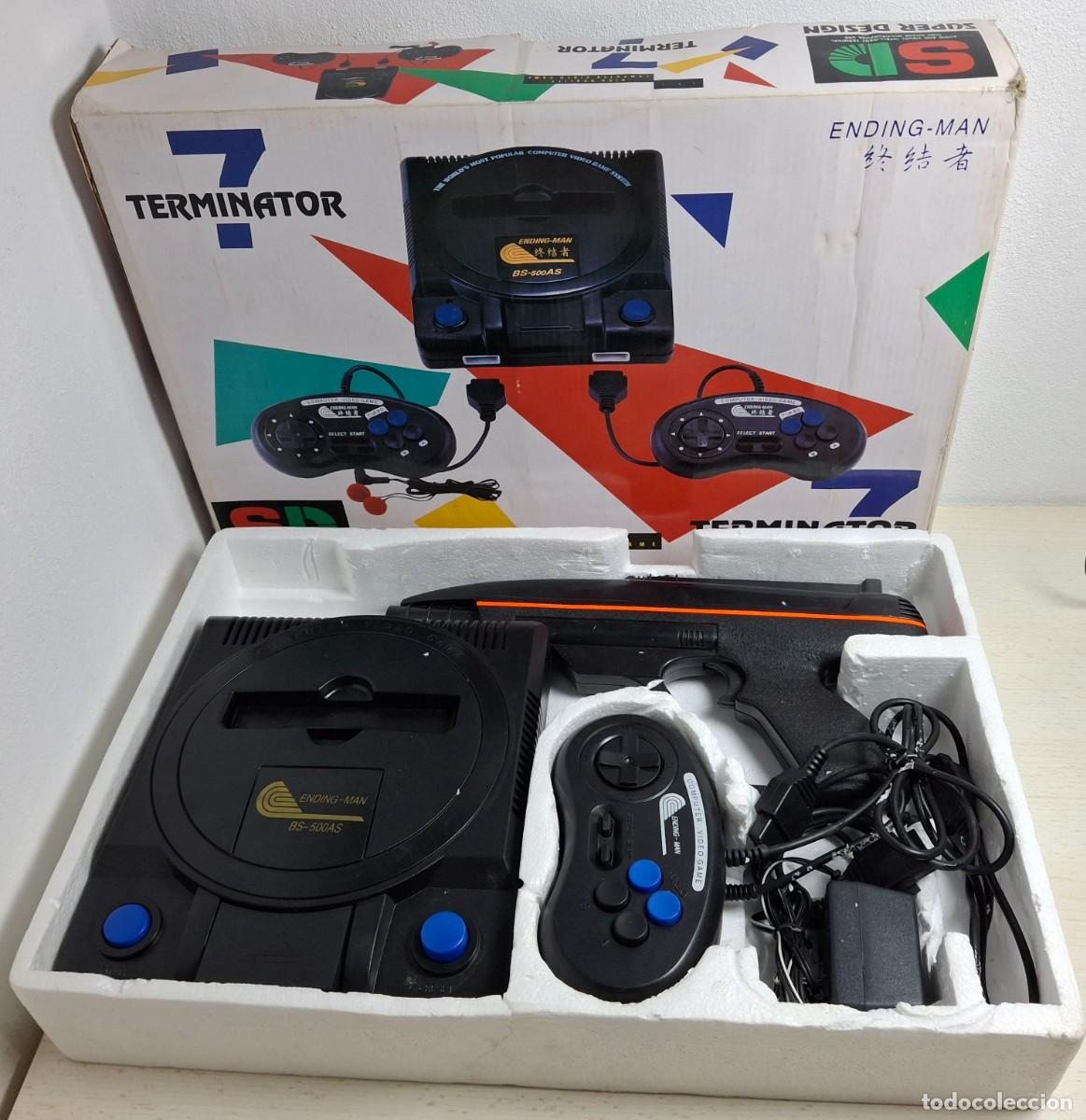 Videojuegos y consolas: Videoconsola Terminator 7 (No Funciona) - Foto 1
