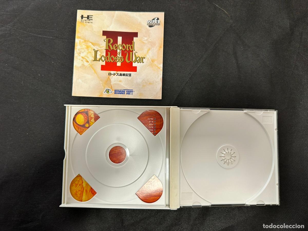 Videojuegos y consolas: RECORD OF LODOSS WAR II 2 - Pc Engine PCengine PCE - Foto 2
