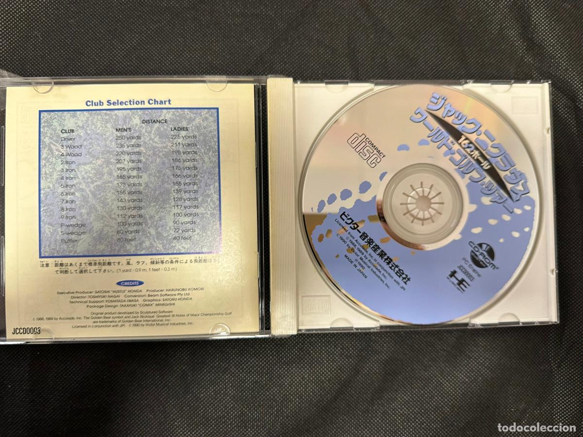 Videojuegos y consolas: Jack Nicklaus World Tour Golf - Pc Engine PCengine PCE - Foto 2