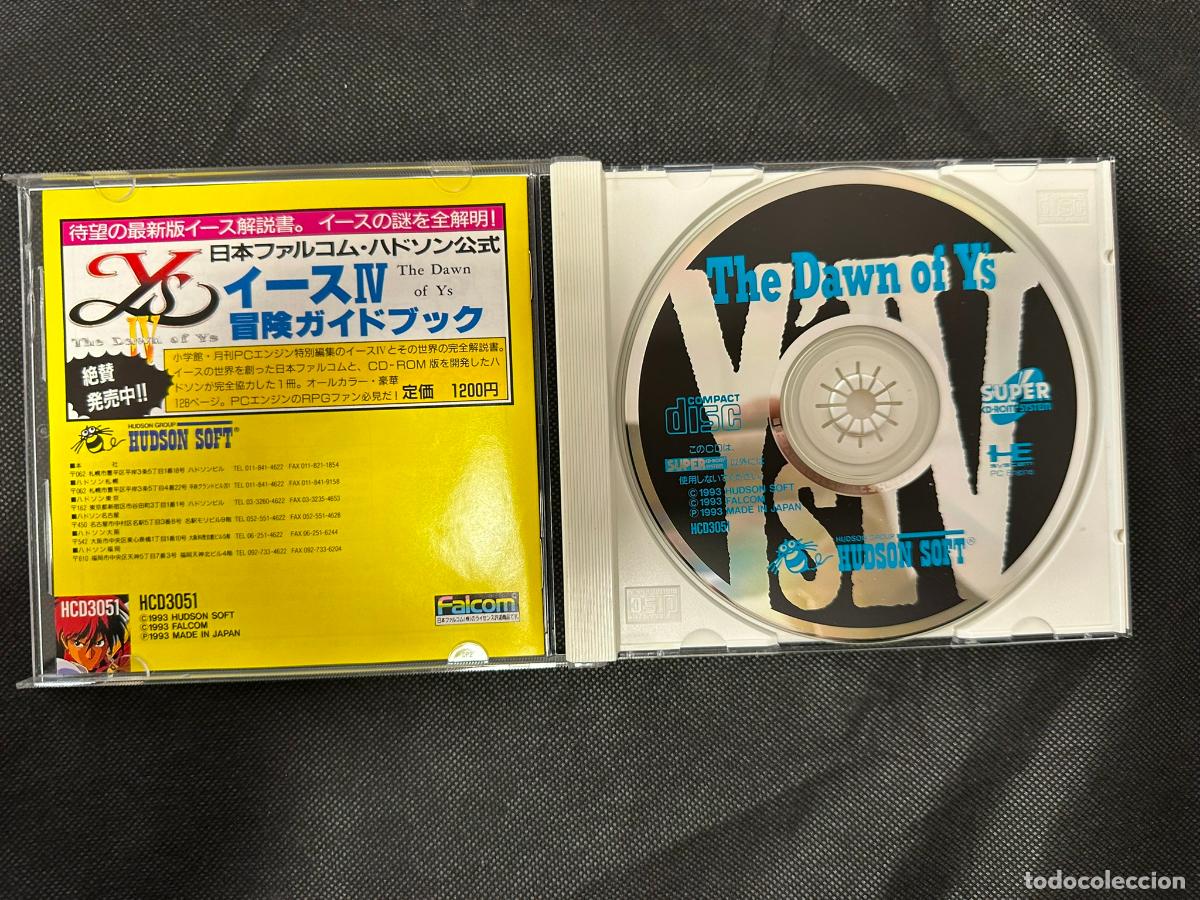 Videojuegos y consolas: THE DAWN OF YS IV - Pc Engine PCengine PCE - Foto 2