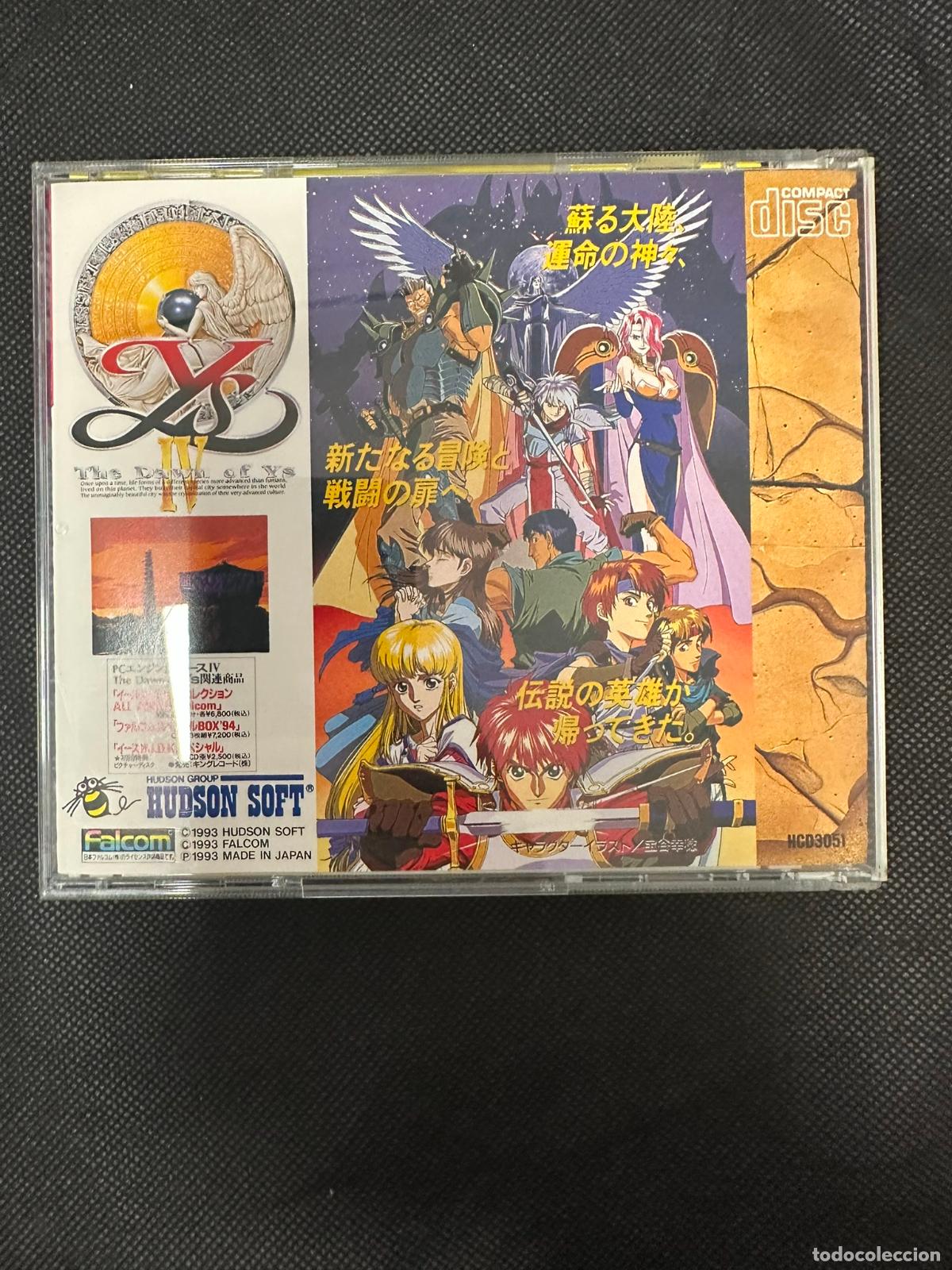 Videojuegos y consolas: THE DAWN OF YS IV - Pc Engine PCengine PCE - Foto 3