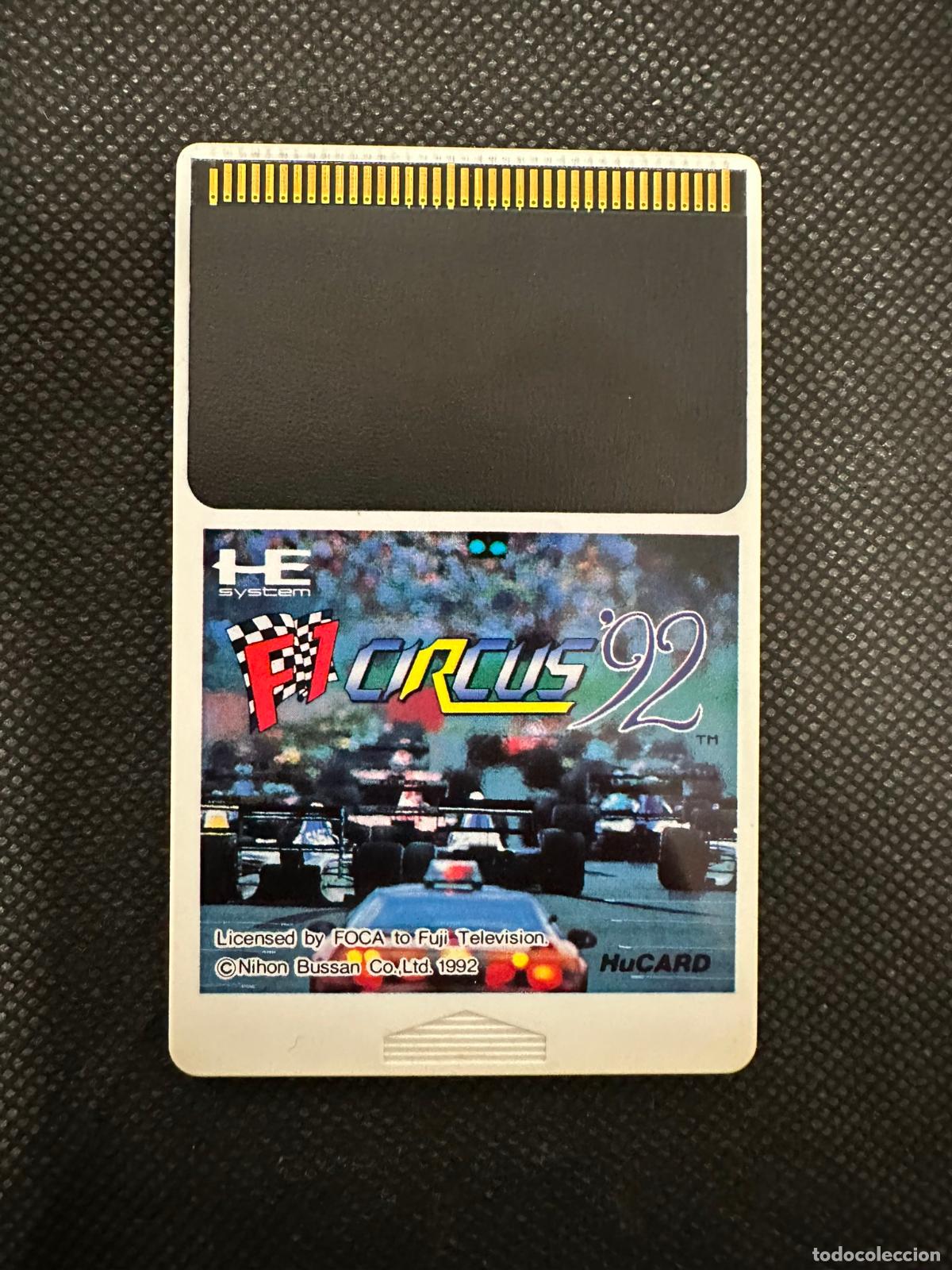 Videojuegos y consolas: F1 Circus 92 - Pc Engine PCE Pcengine - Foto 3