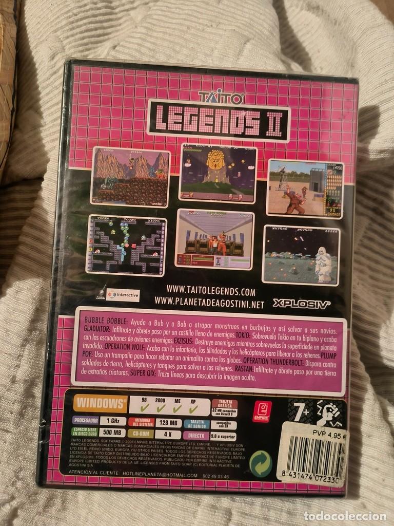 Videojuegos y consolas: PC CD-ROM TAITO LEGENDS 2 PRECINTADO - Foto 2