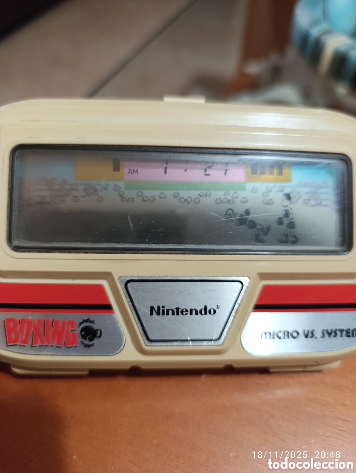 Videojuegos y consolas: Nintendo Game & Watch Boxing Micro VS.&nbsp;System,1984,completa y funcionando - Foto 2
