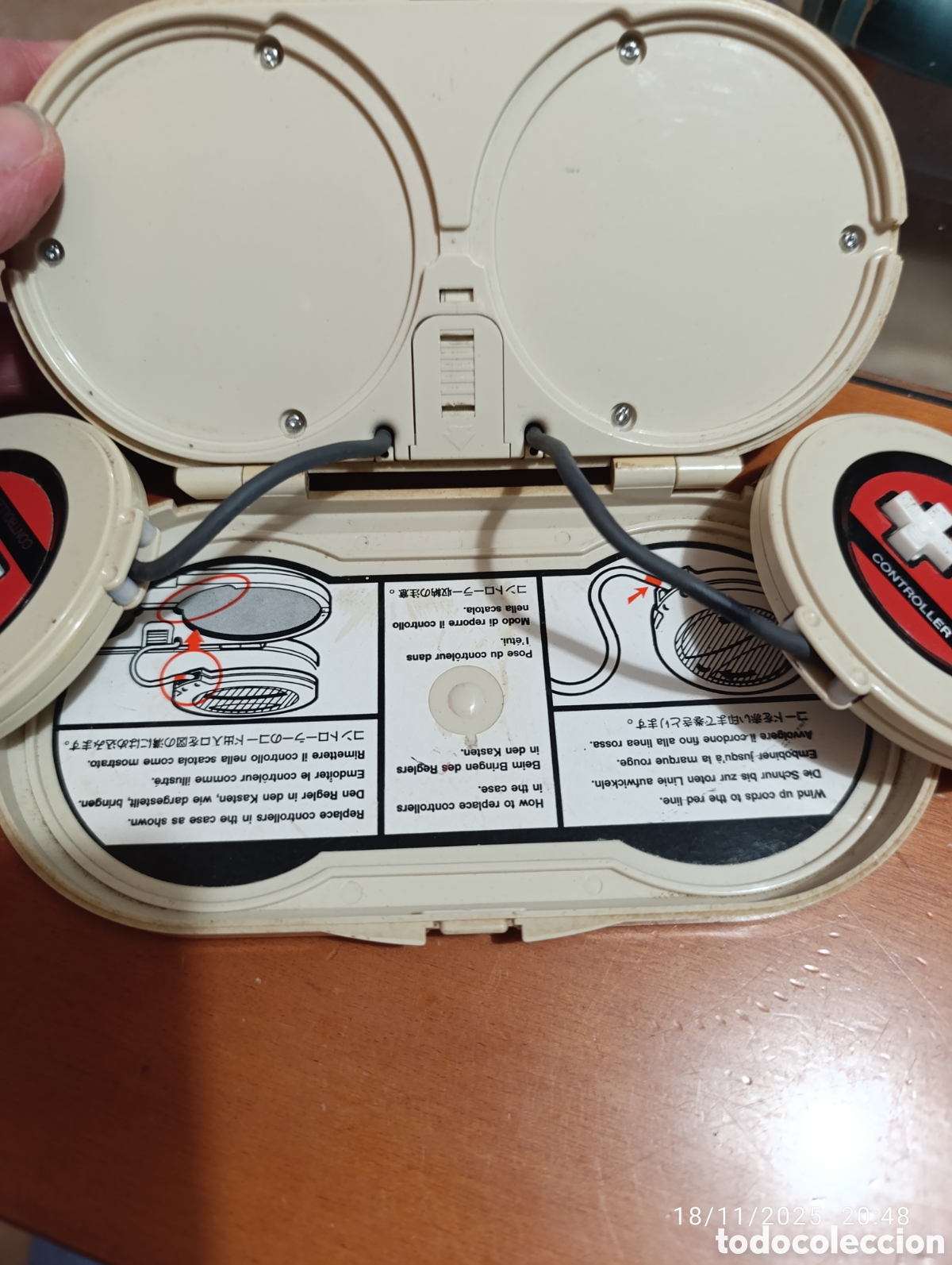 Videojuegos y consolas: Nintendo Game & Watch Boxing Micro VS.&nbsp;System,1984,completa y funcionando - Foto 4
