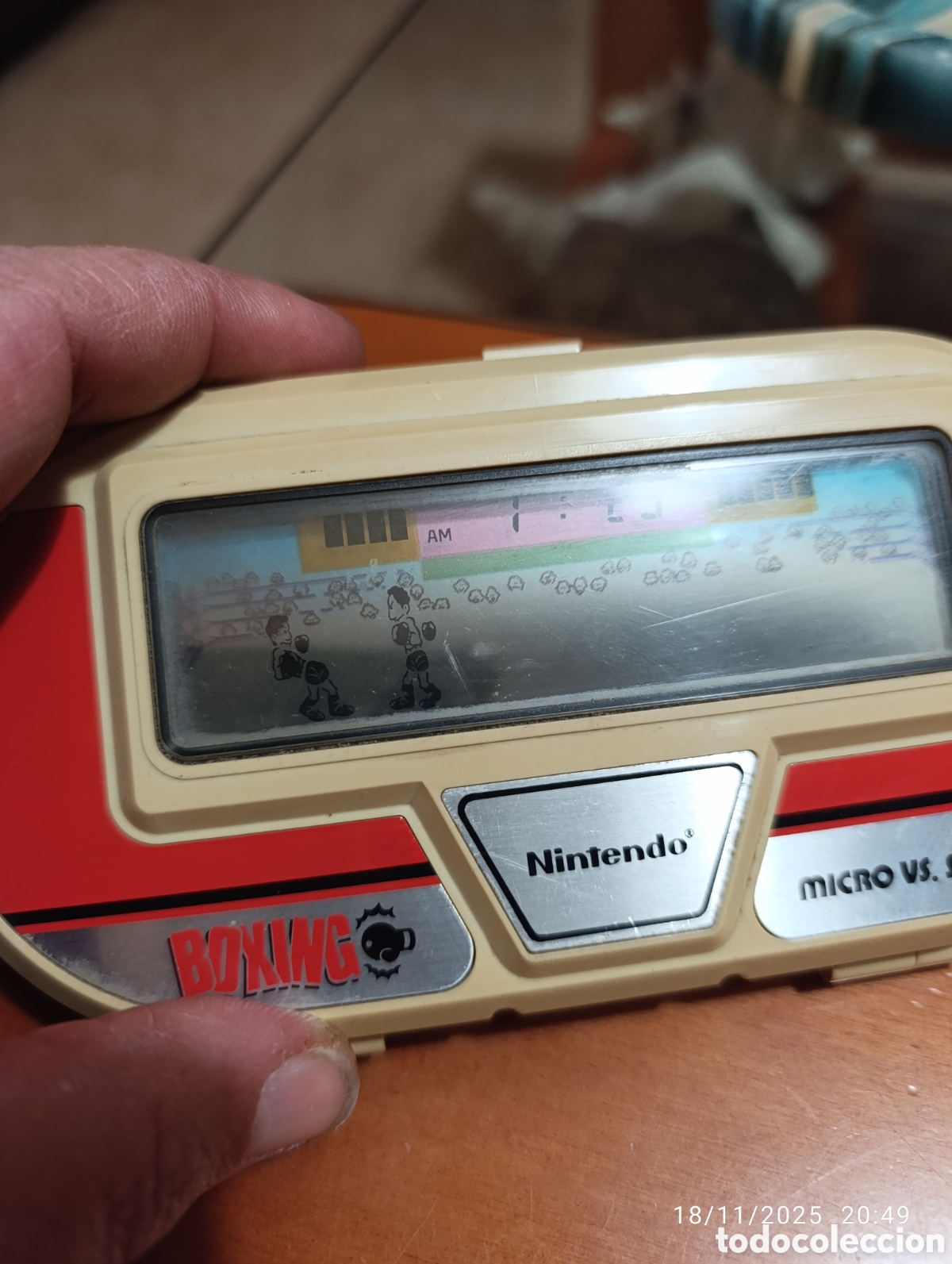 Videojuegos y consolas: Nintendo Game & Watch Boxing Micro VS.&nbsp;System,1984,completa y funcionando - Foto 7