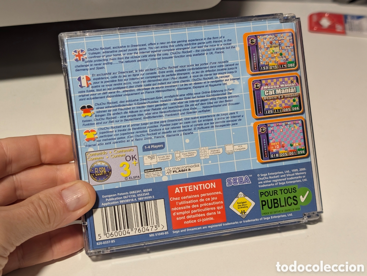 Videojuegos y consolas: Chu Chu Rocket Dreamcast - Foto 3
