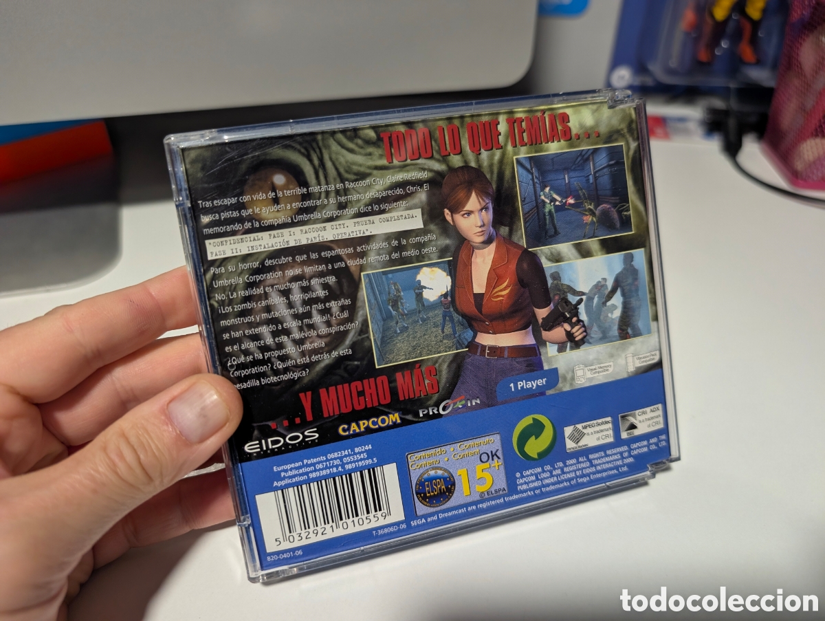 Videojuegos y consolas: Resident Evil Code Ver&oacute;nica Dreamcast - Foto 2