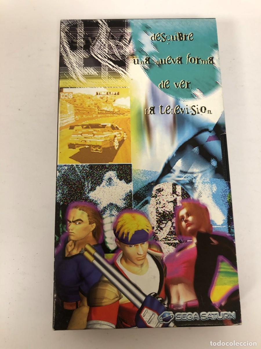 Videojuegos y consolas: VHS PROMOCIONAL CONTRAPROGRAMATE. SEGA SATURN - Foto 1